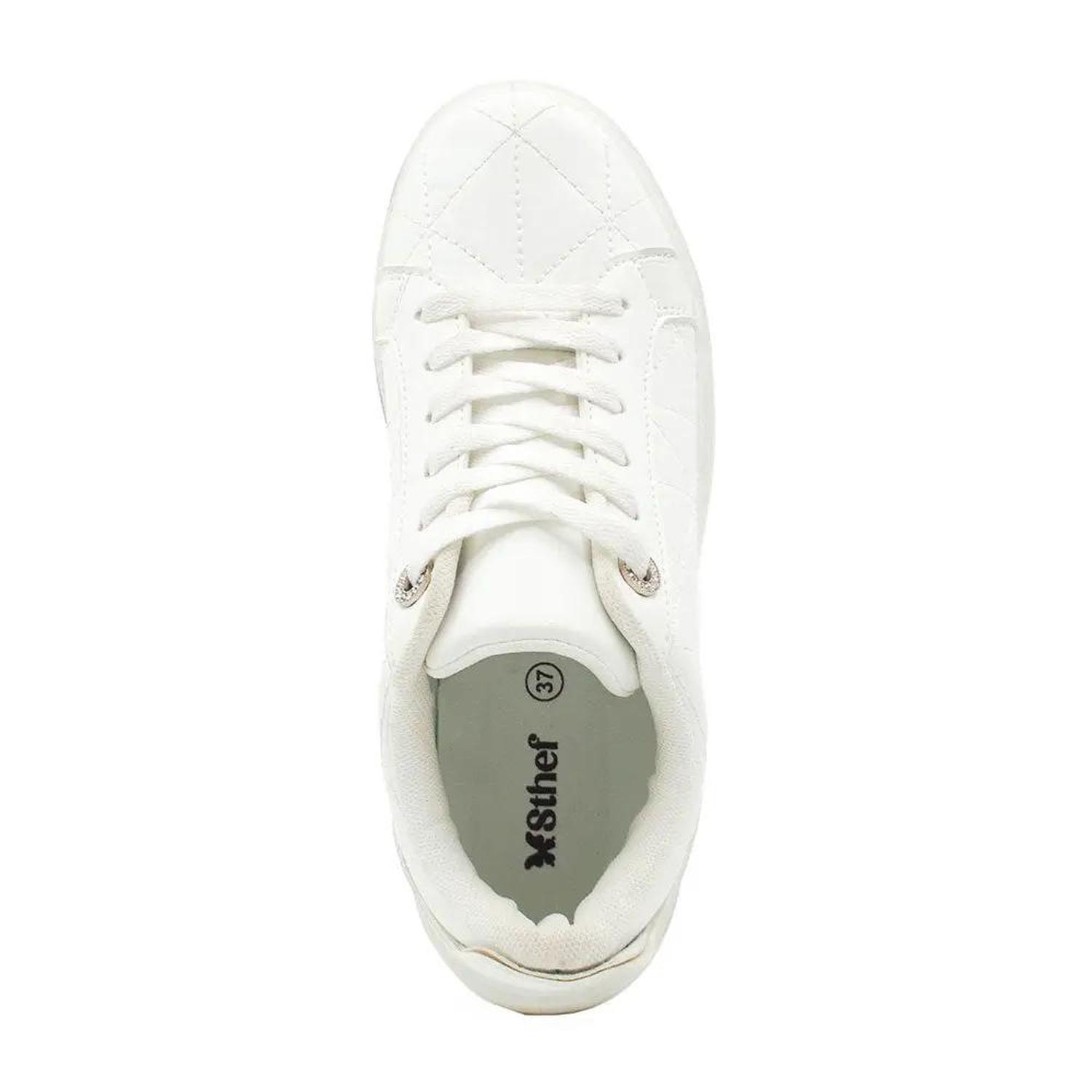 ZAPATILLA MUJER STHEF CASUAL BLANCO 8126 BLANCO 1128964 - 4