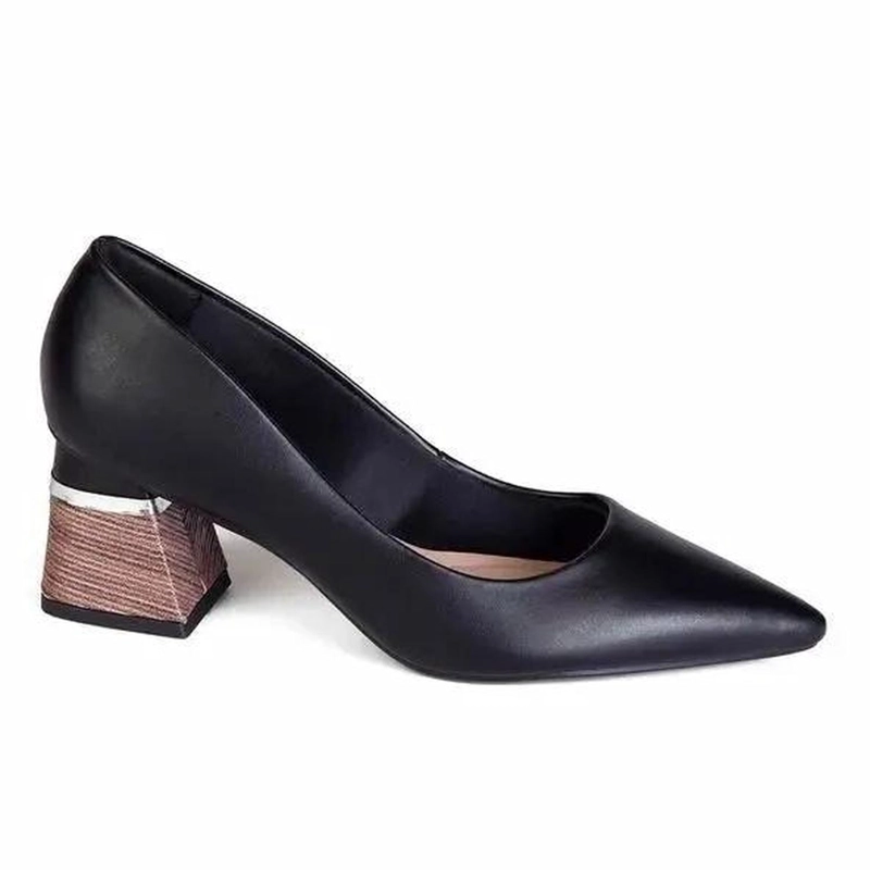ZAPATO MUJER MIKAELA VESTIR PRETO 20252-01 - 1