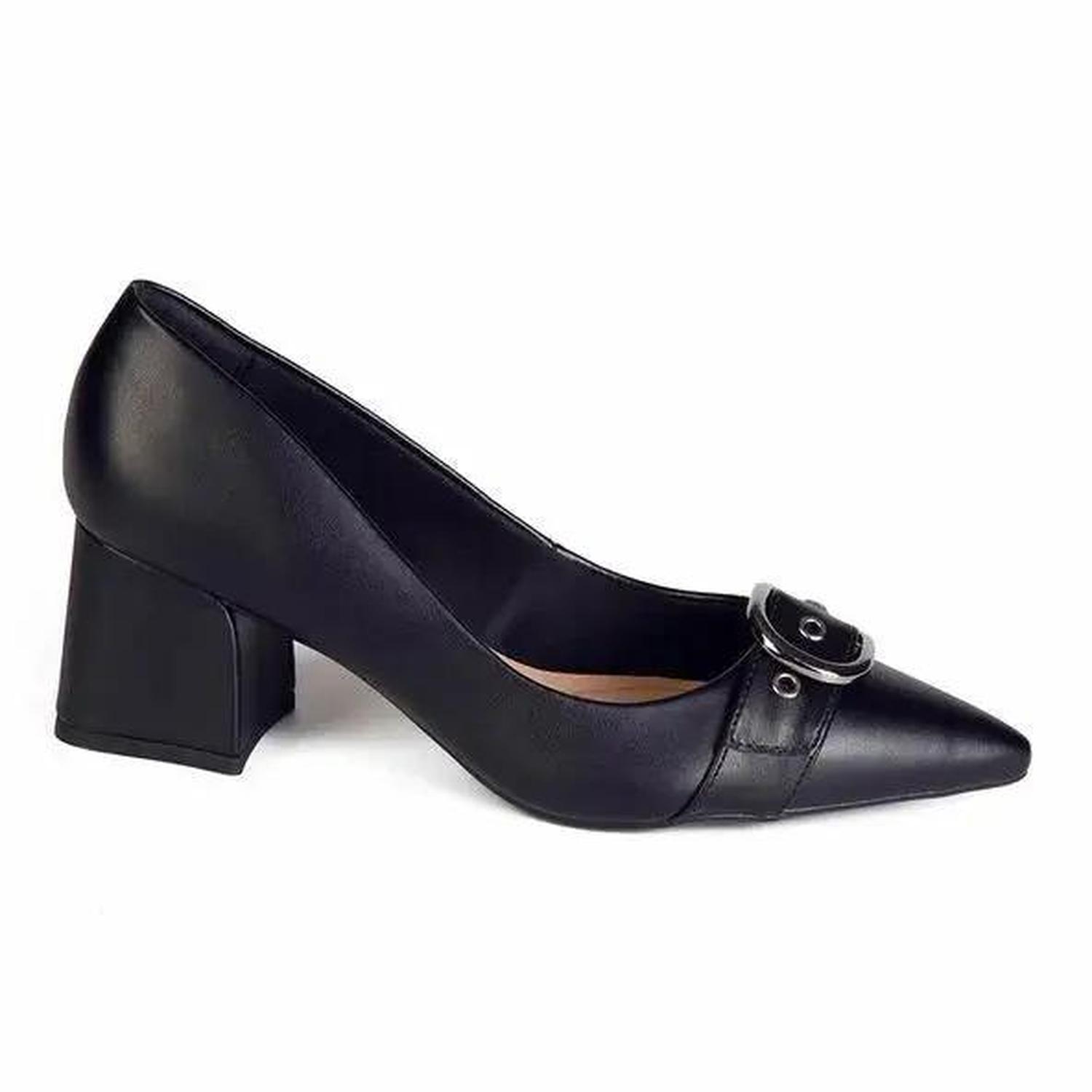 ZAPATO MUJER MIKAELA VESTIR PRETO 20462-03 - 1