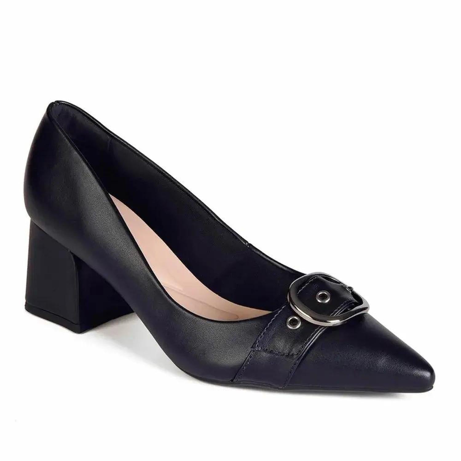 ZAPATO MUJER MIKAELA VESTIR PRETO 20462-03 NEGRO 1120549 - 2