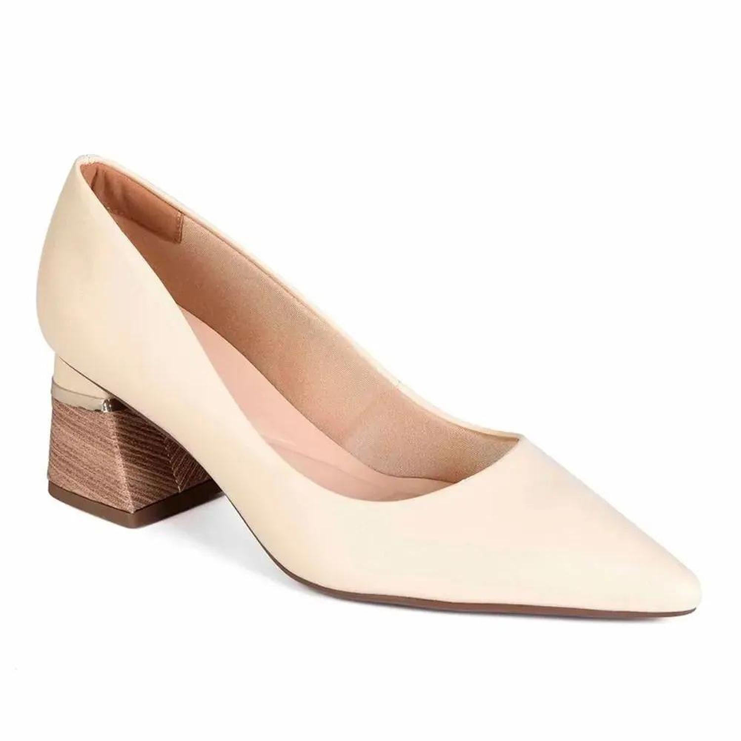 ZAPATO MUJER MIKAELA VESTIR MANTEIGA 20252-01 COLOR 1120522 - 2