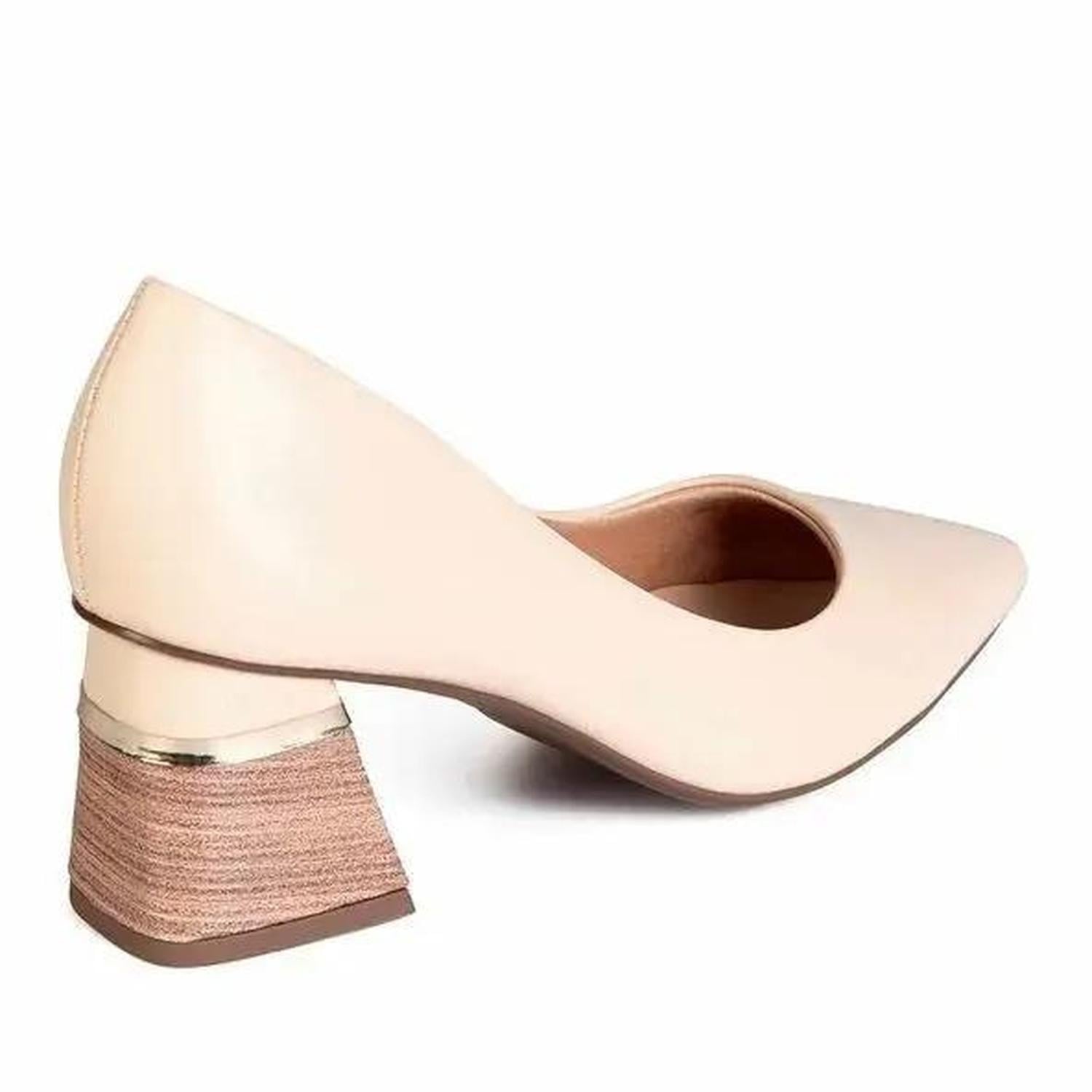 ZAPATO MUJER MIKAELA VESTIR MANTEIGA 20252-01 COLOR 1120522 - 3