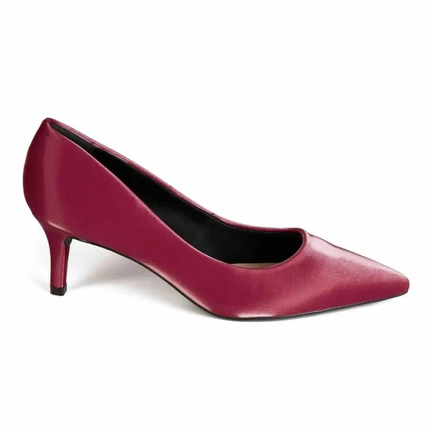 ZAPATO MUJER MIKAELA VESTIR BURGUNDY 13552-01 ROJO 1120457 - 1