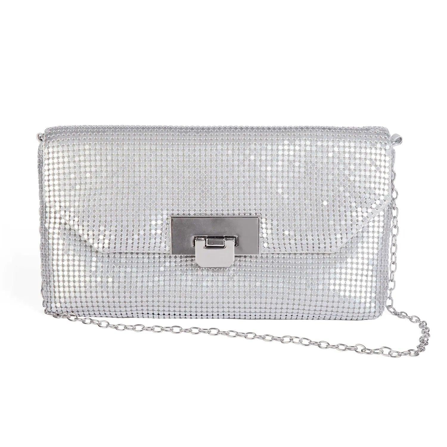 CARTERA FIESTA MUJER PLATA STHEF 8070 PLATEADO 1123426 - 5