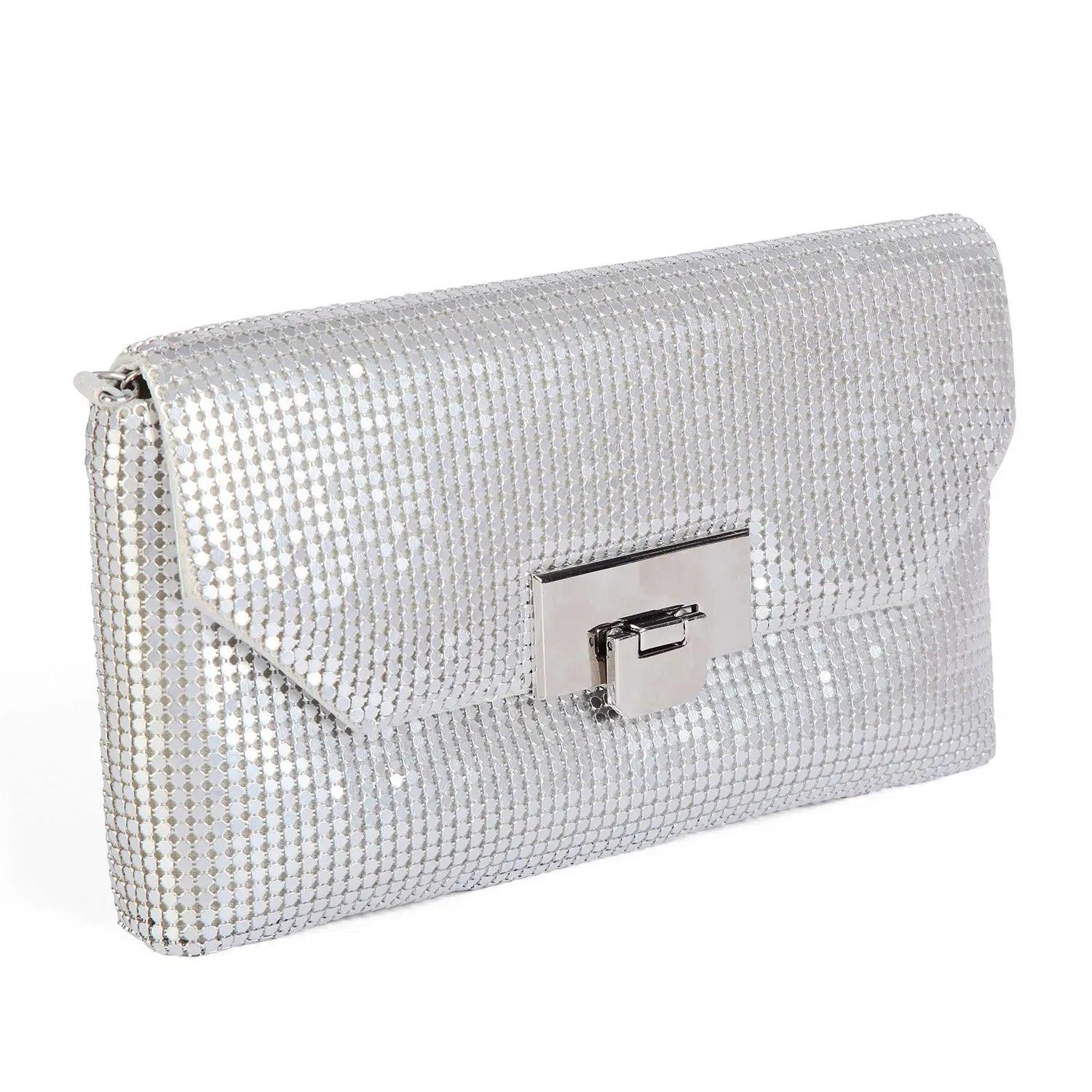 CARTERA FIESTA MUJER PLATA STHEF 8070 PLATEADO 1123426 - 6