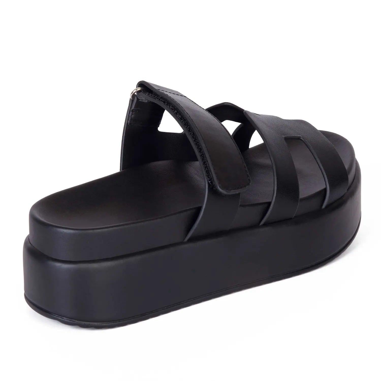 SANDALIA MUJER STHEF CASUAL NEGRO 8005 NEGRO 1121542 - 2