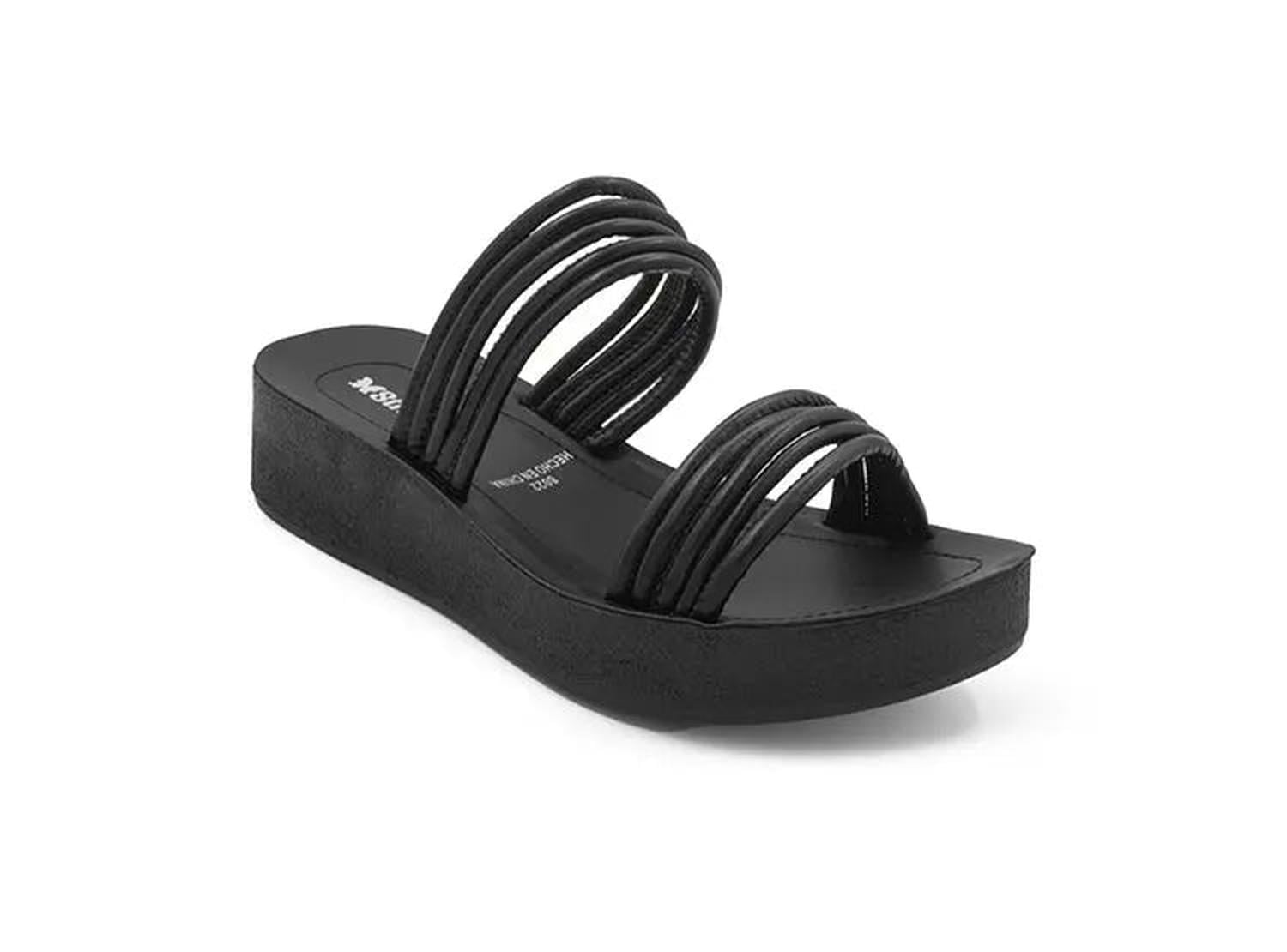 SANDALIA MUJER STHEF CASUAL NEGRO 8022 - 1