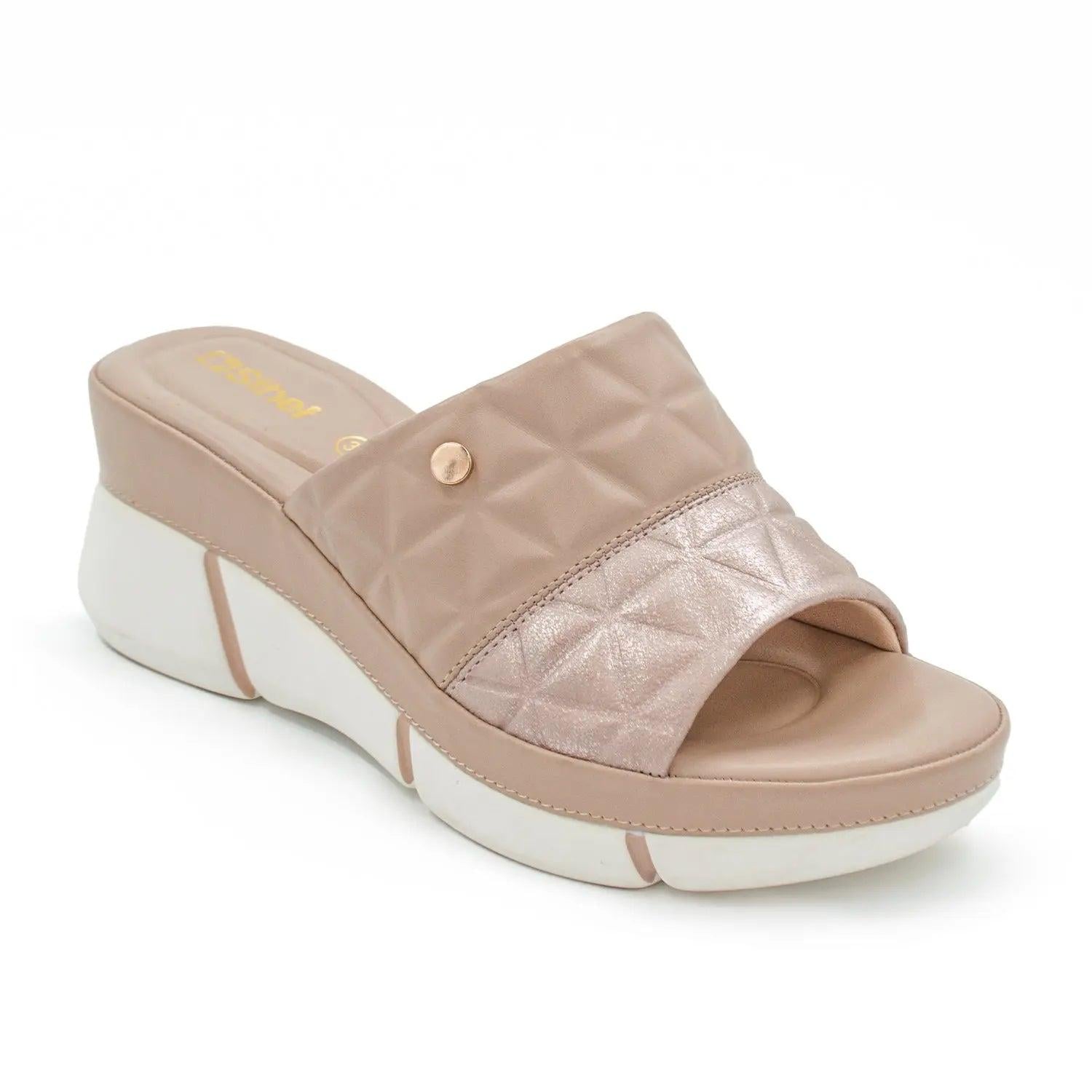 SANDALIA MUJER STHEF CASUAL BEIGE 8031 - 1