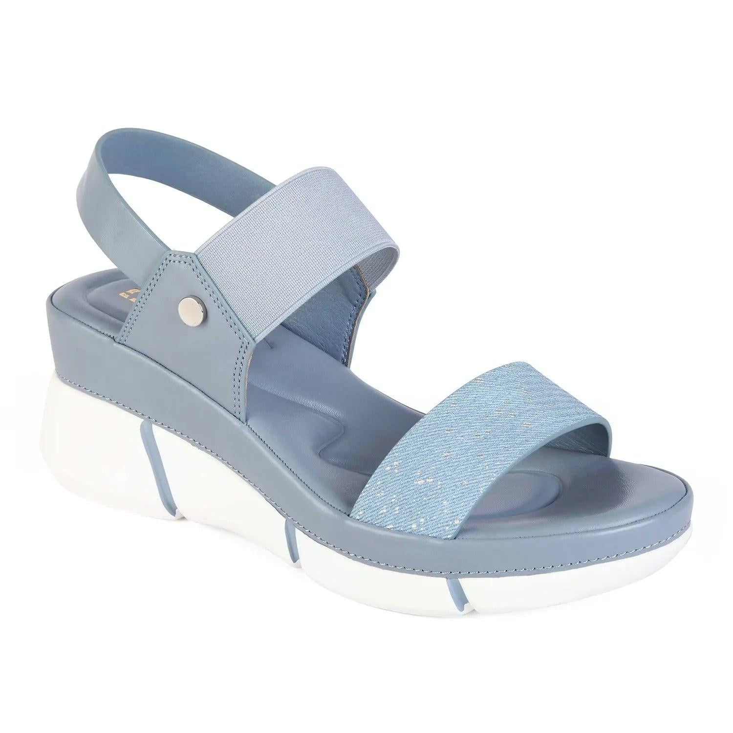 SANDALIA MUJER STHEF CASUAL AZUL 8035 - 1
