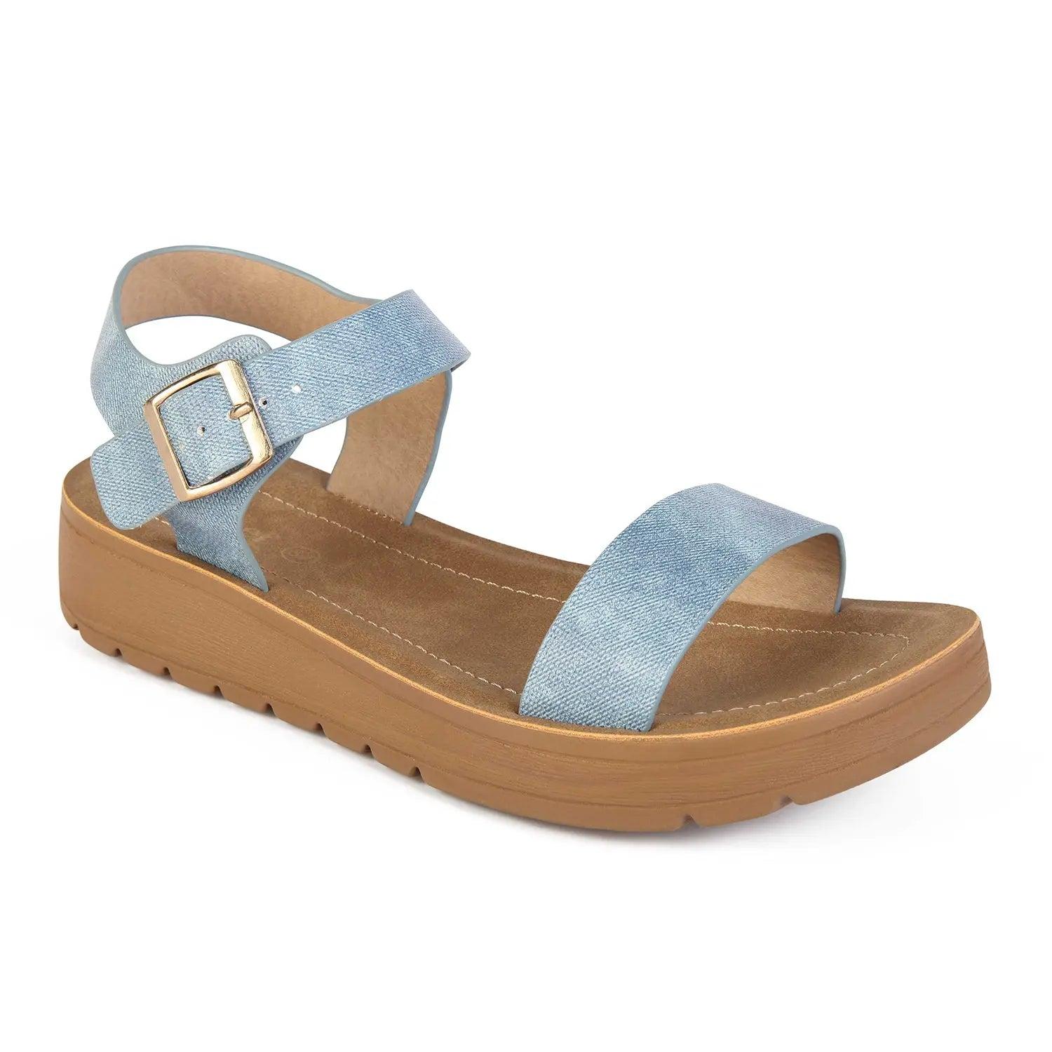 SANDALIA MUJER STHEF CASUAL JEANS 8041 - 1