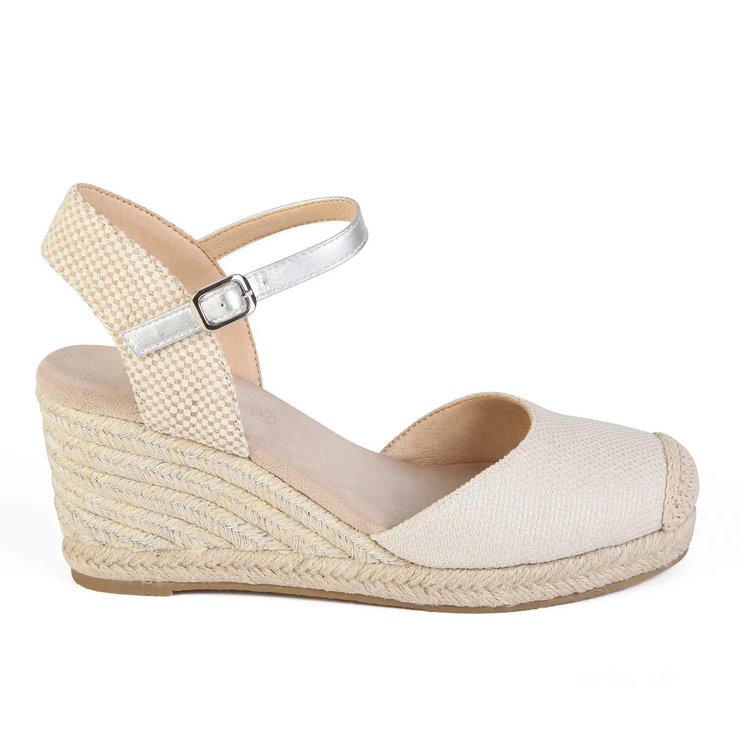 SANDALIA MUJER STHEF CASUAL PLATA 8051 PLATEADO 1123328 - 2