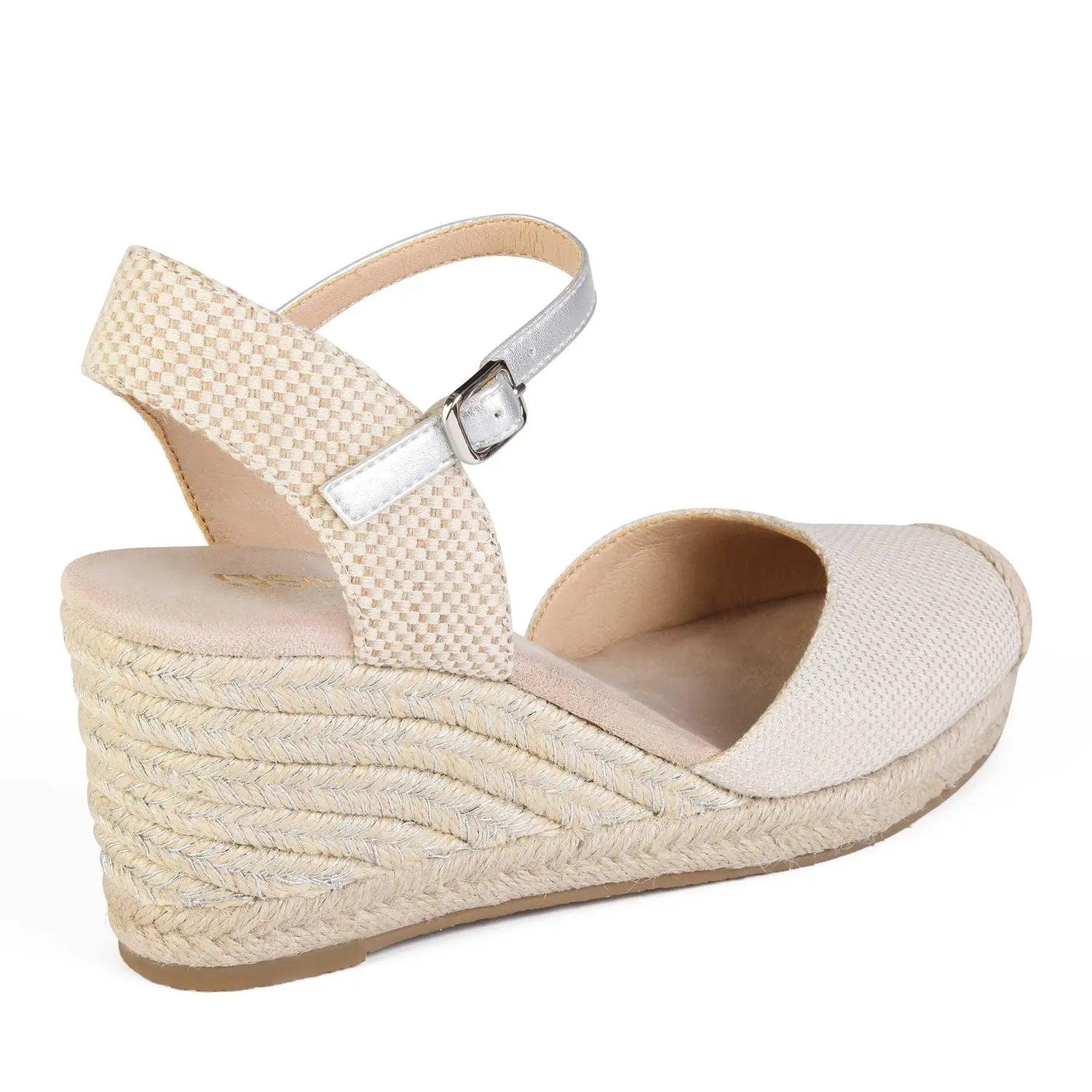 SANDALIA MUJER STHEF CASUAL PLATA 8051 PLATEADO 1123328 - 3