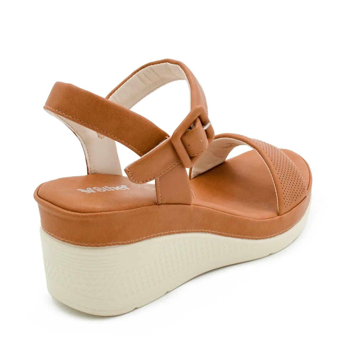 SANDALIA MUJER STHEF CASUAL MARRON 8003 MARRÓN 1121522 - 3