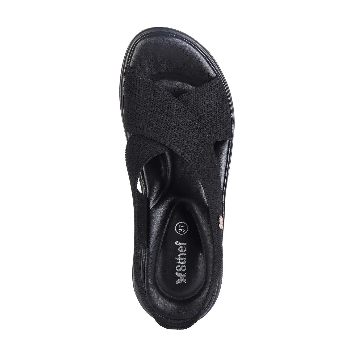 SANDALIA MUJER STHEF CASUAL NEGRO 7988 NEGRO 1122447 - 4