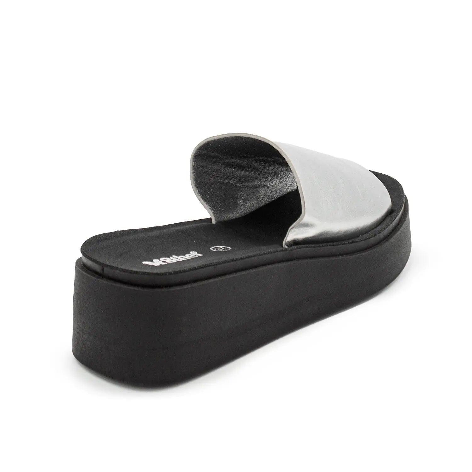 SANDALIA MUJER STHEF CASUAL PLATA 7983 NEGRO 1123119 - 3