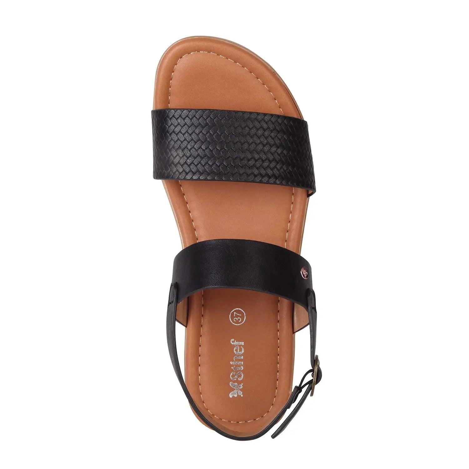 SANDALIA MUJER STHEF CASUAL NEGRO 8000 NEGRO 1121491 - 4