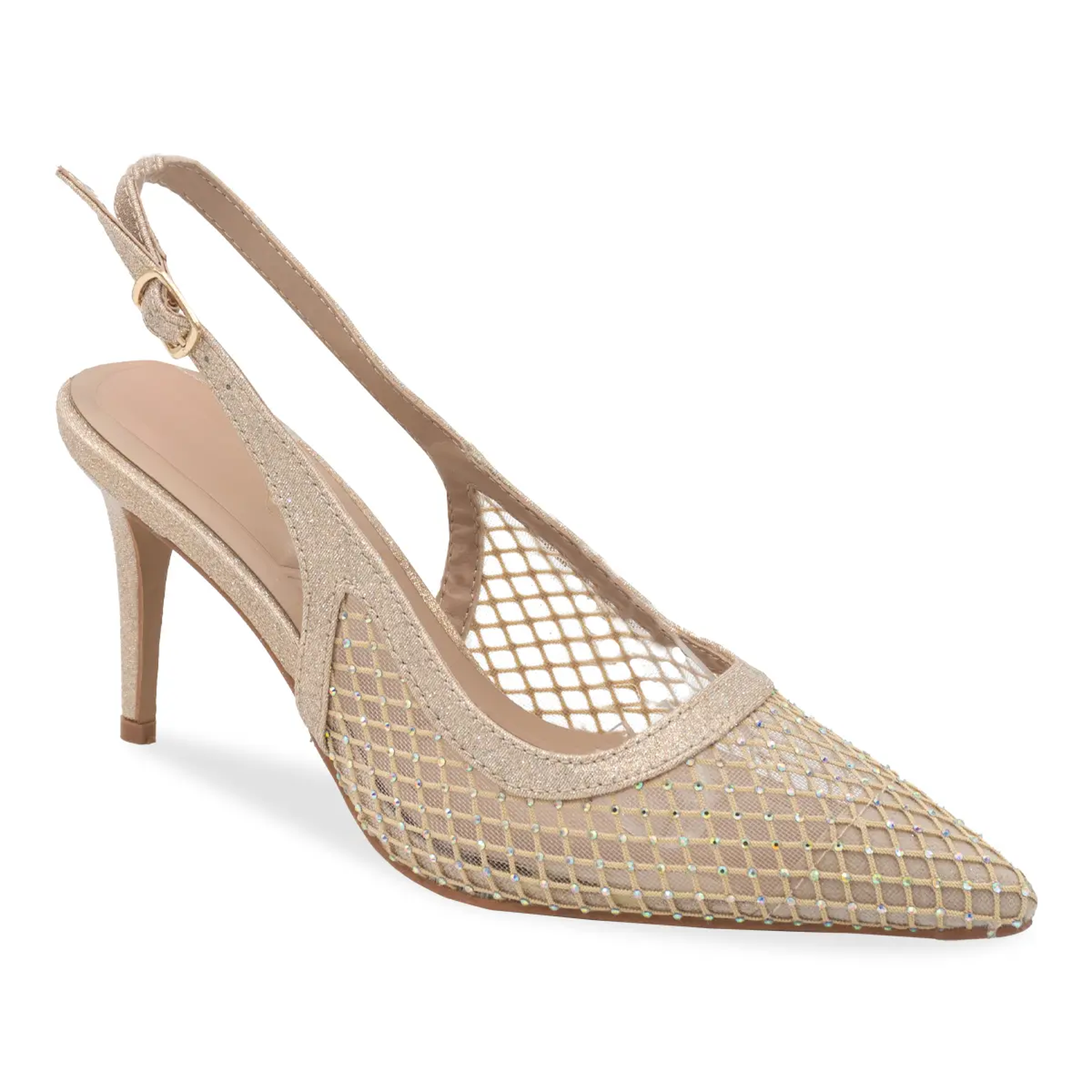 ZAPATO MUJER STHEF VESTIR CHAMPAGNE 8193 - 1