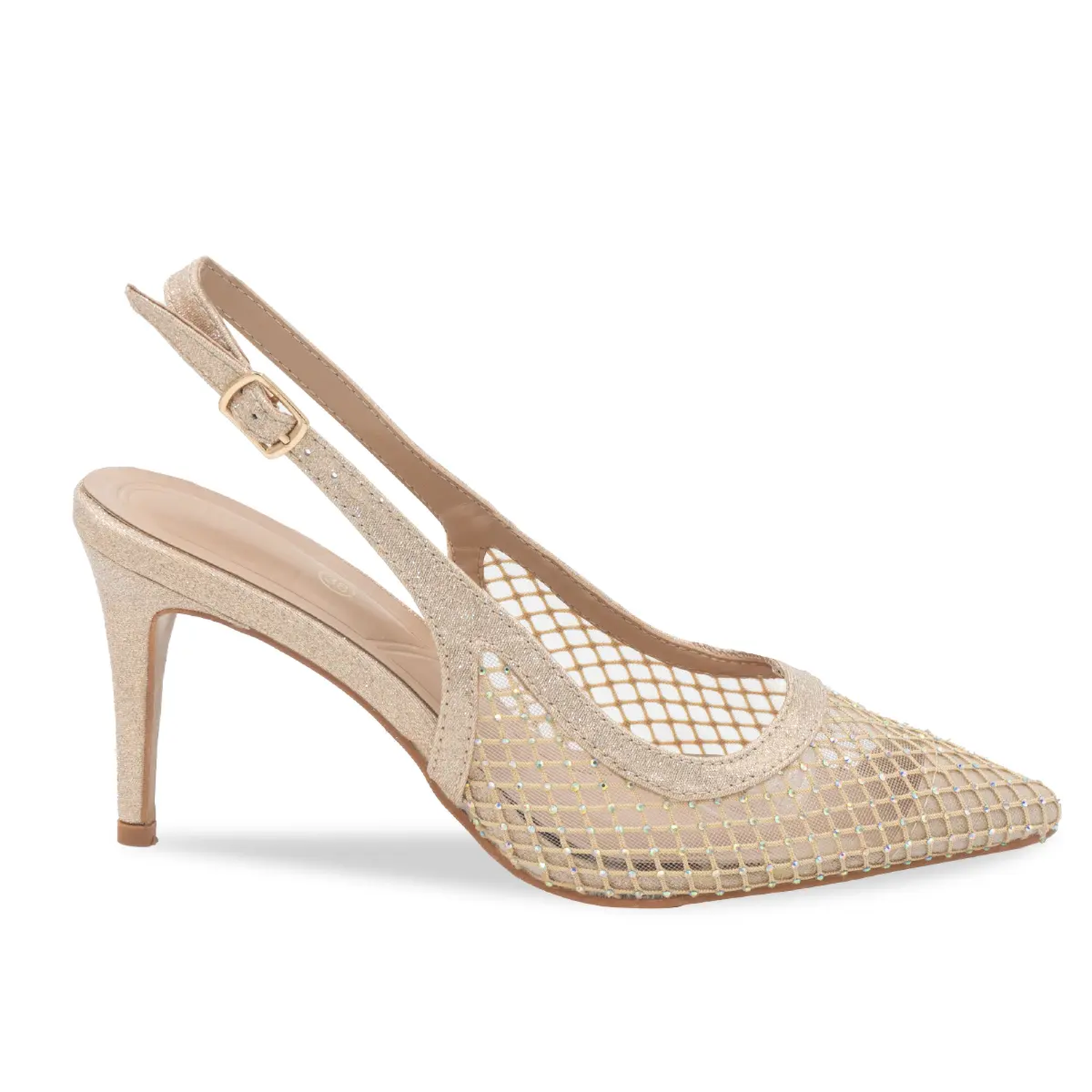 ZAPATO MUJER STHEF VESTIR CHAMPAGNE 8193 COLOR 1137357 - 2