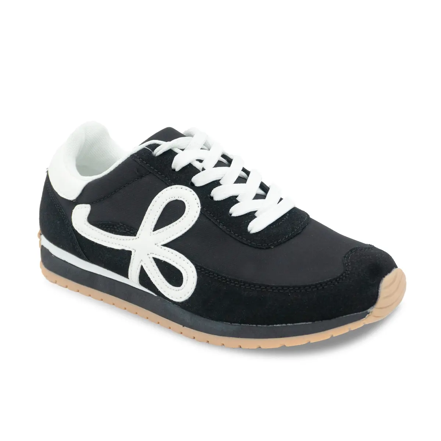 ZAPATILLA MUJER STHEF CASUAL NEGRO/BLANCO 8146 NEGRO 1136248 - 1