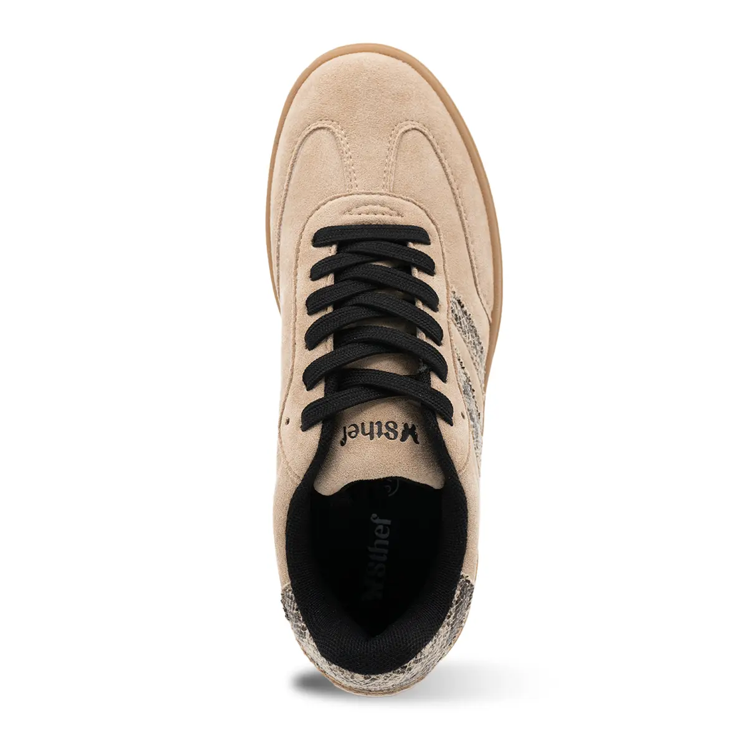 ZAPATILLA MUJER STHEF CASUAL BEIGE/ANIMAL PRINT 8145 BEIGE 1136241 - 4