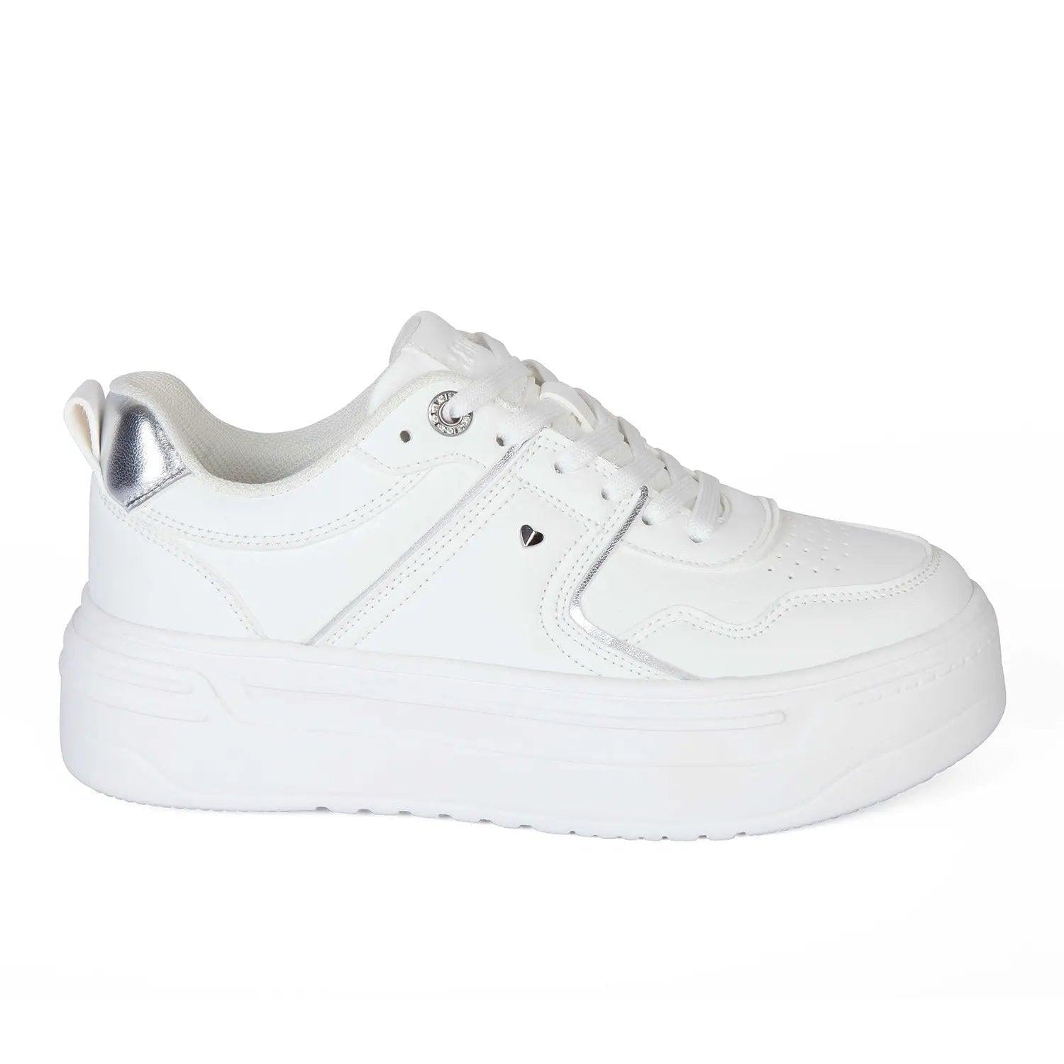 ZAPATILLA MUJER STHEF CASUAL WHITE/SILVER 7979 PLATEADO 1121346 - 2