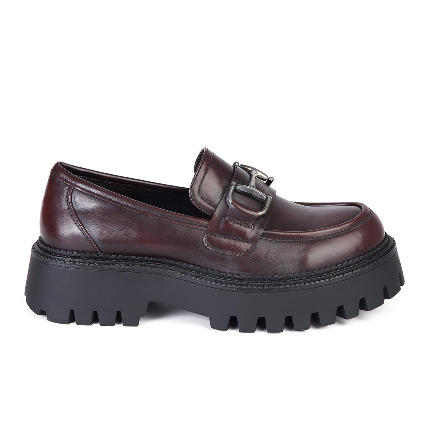 MOCASIN MUJER STHEF BURGUNDY 7920 ROJO 1114238 - 2