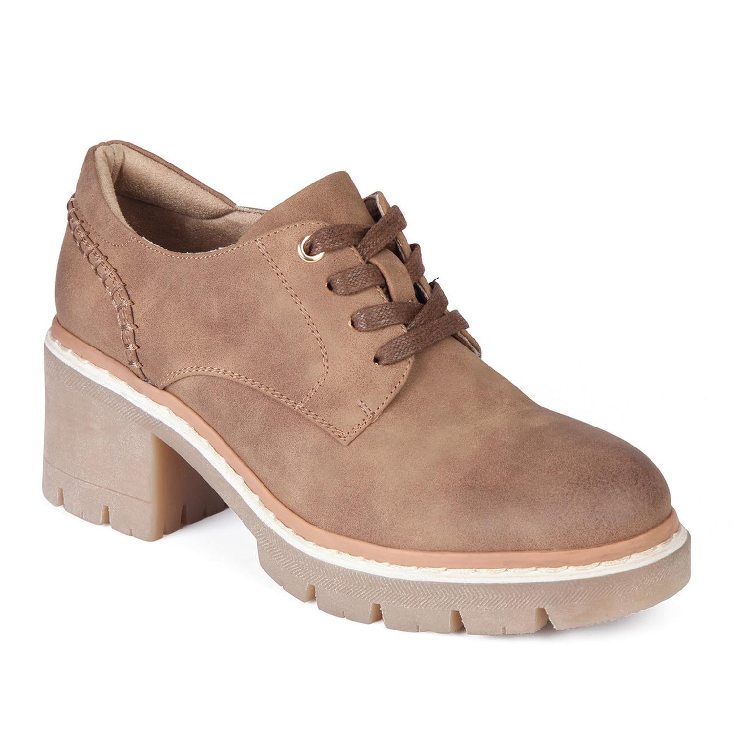 MOCASIN MUJER STHEF CAMEL 7952 - 1