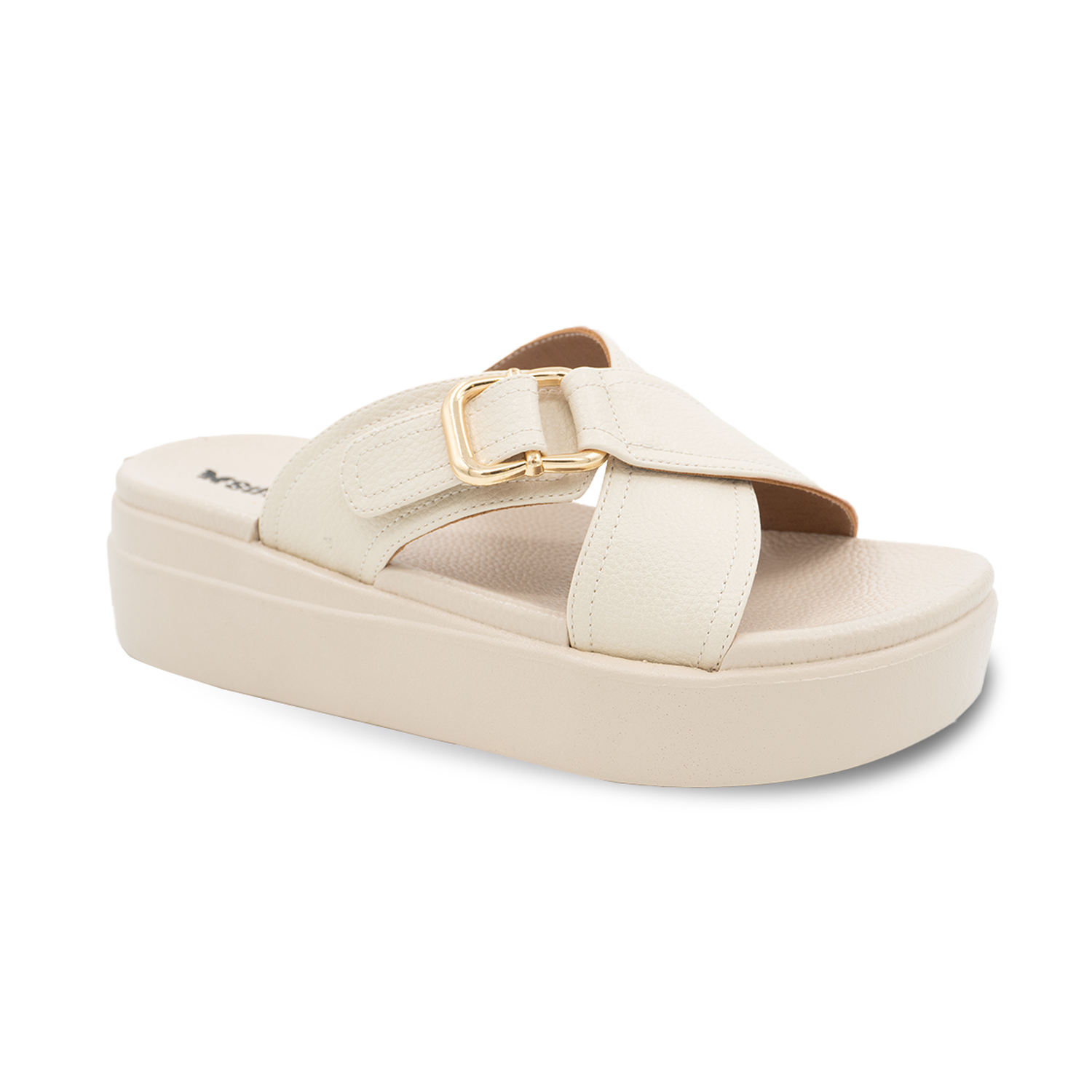 SANDALIA MUJER STHEF CASUAL OFF WHITE 8163 - 1