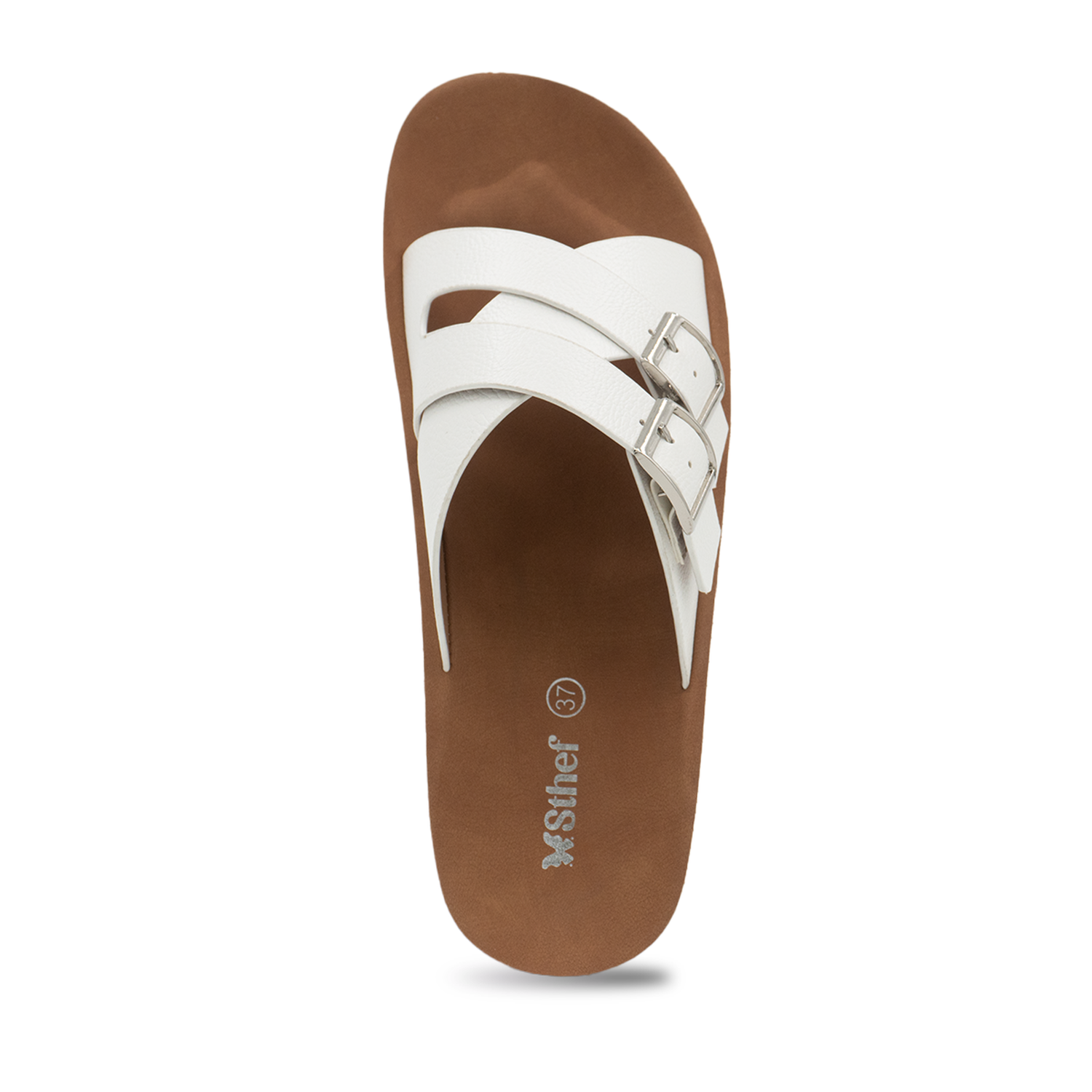 SANDALIA MUJER STHEF CASUAL BLANCO 8166 BLANCO 1136597 - 4