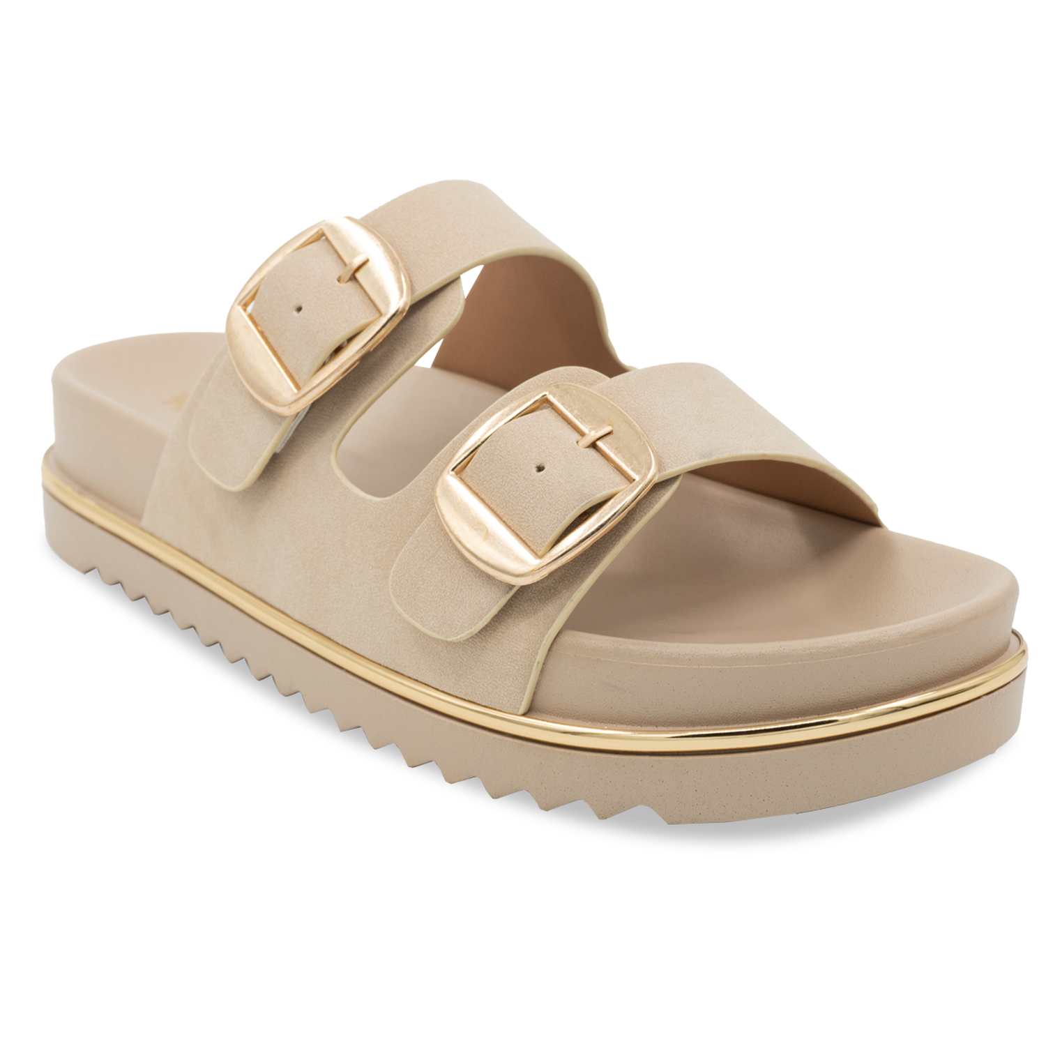SANDALIA MUJER STHEF CASUAL BEIGE 8195 - 1