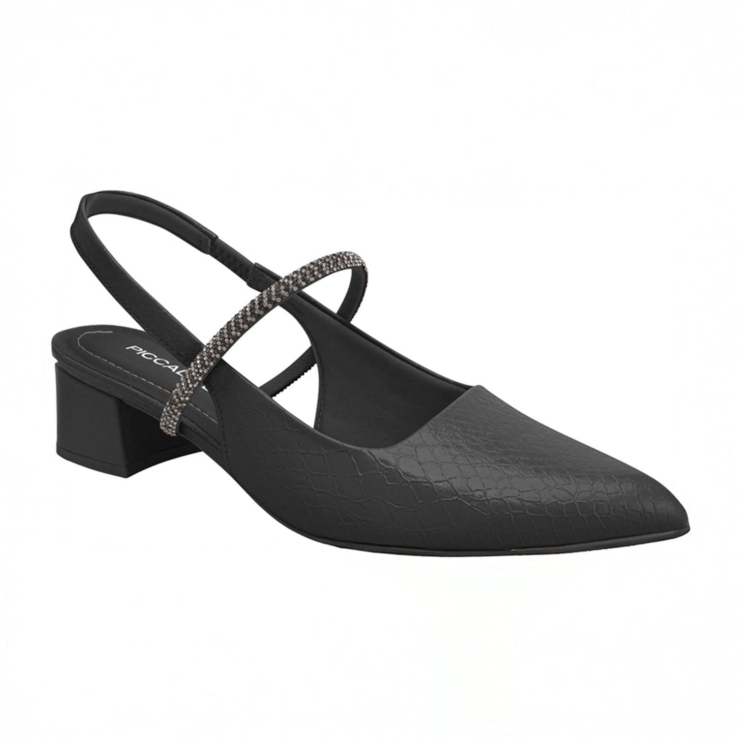 ZAPATO PICCADILLY VESTIR PRETO 73907100000003 - 1