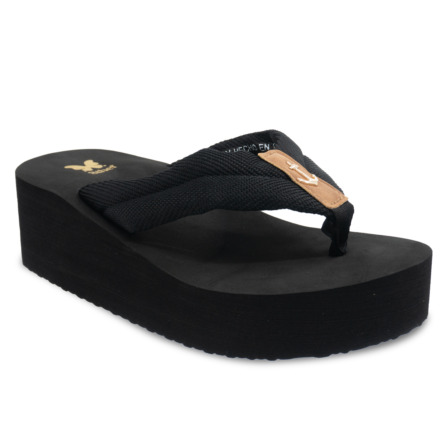 SANDALIA MUJER STHEFPLAYERA NEGRO 8204 - 1