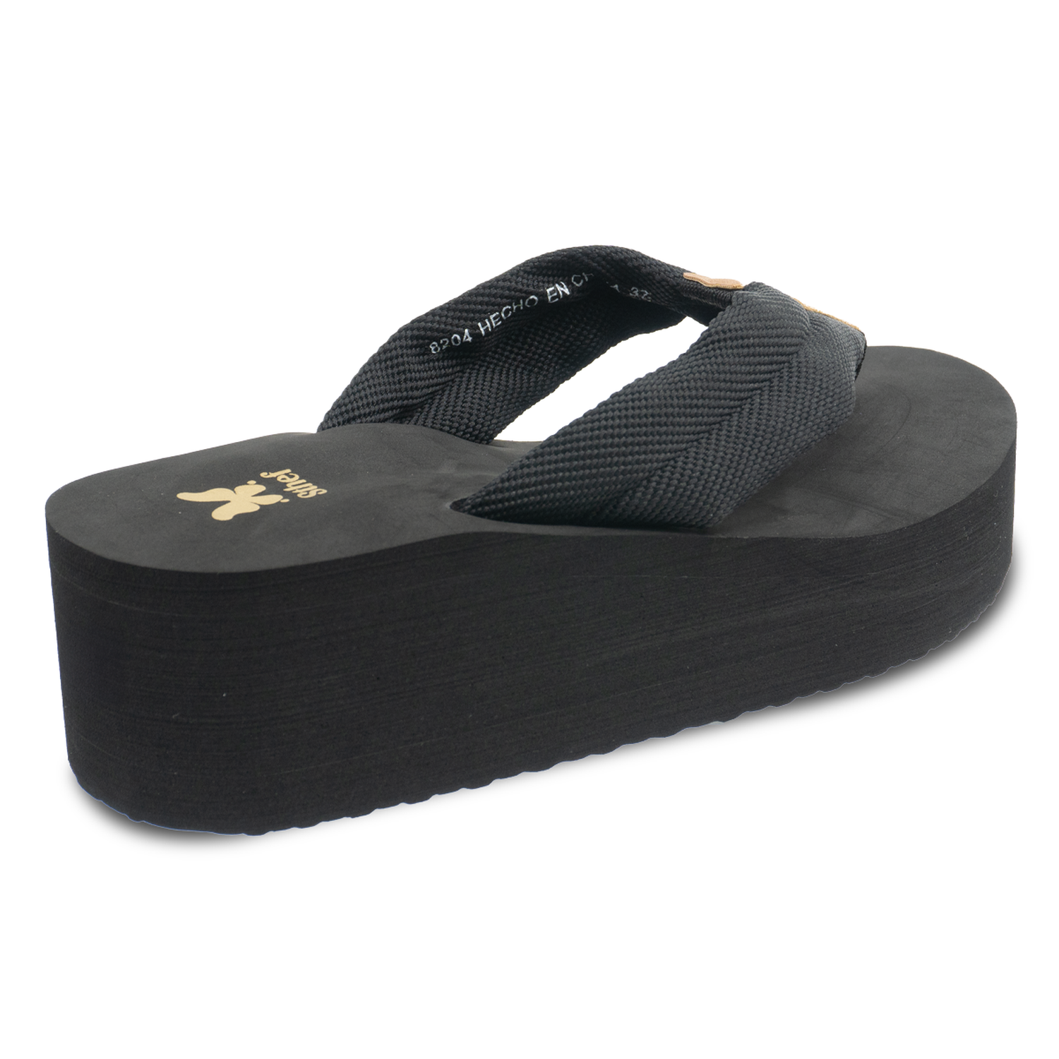 SANDALIA MUJER STHEFPLAYERA NEGRO 8204 NEGRO 1137700 - 3