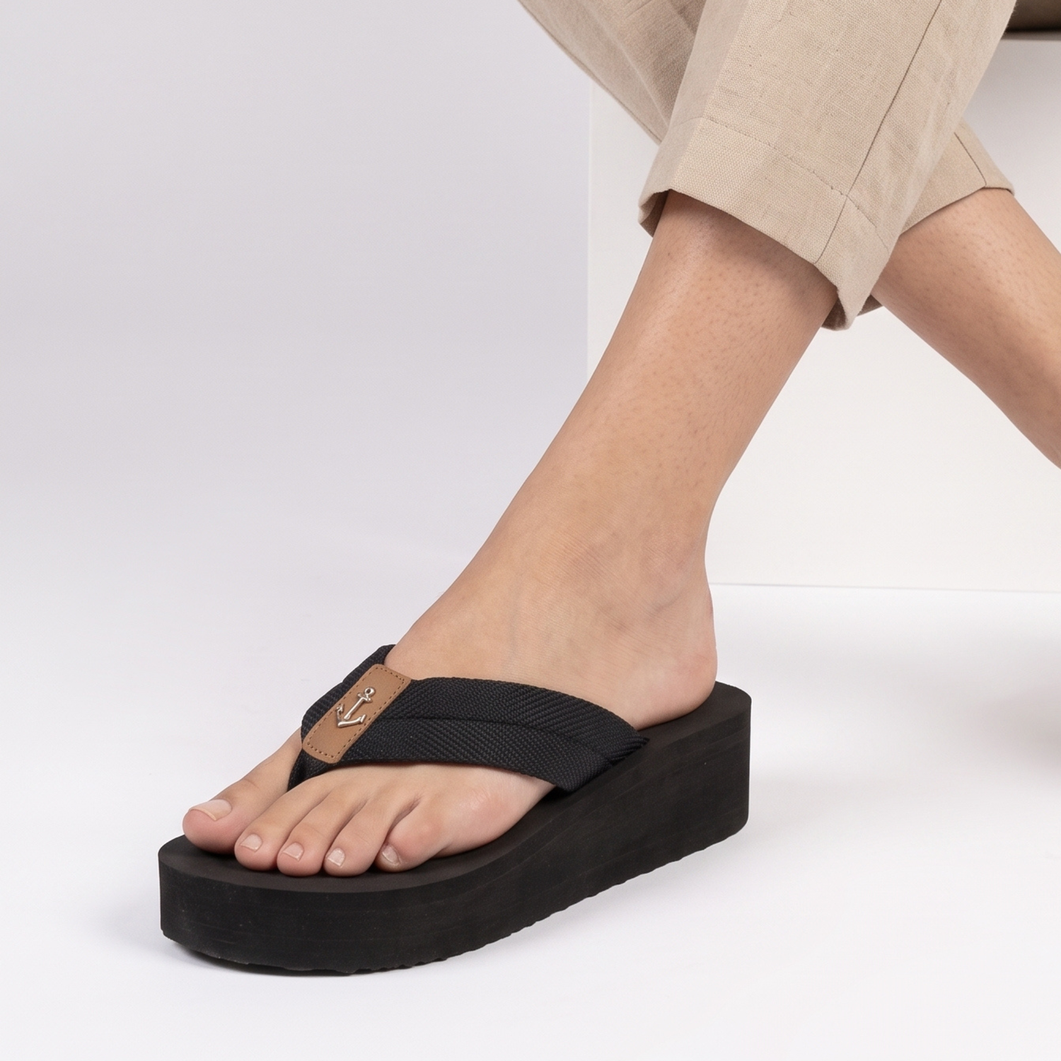 SANDALIA MUJER STHEFPLAYERA NEGRO 8204 NEGRO 1137700 - 6