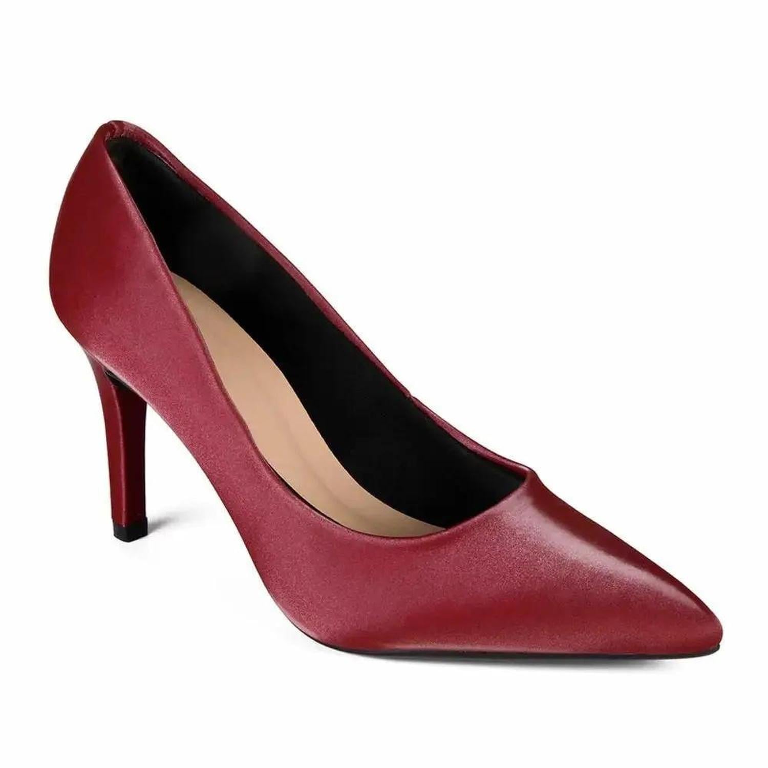 ZAPATO MUJER MIKAELA VESTIR BURGUNDY 13560-01 ROJO 1120491 - 2