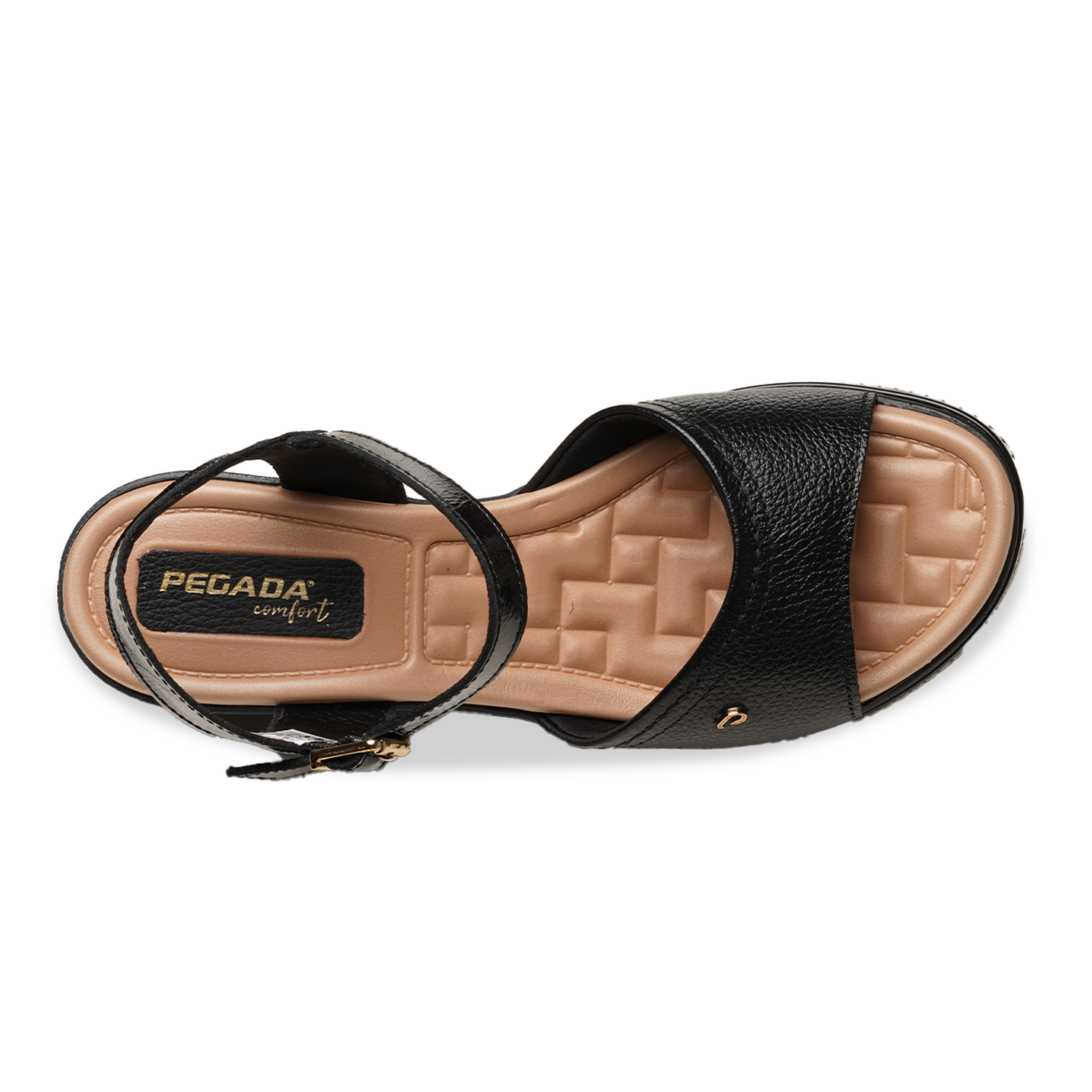 SANDALIA MUJER PEGADA CASUAL PRETO 233952-04 NEGRO 1144292 - 4