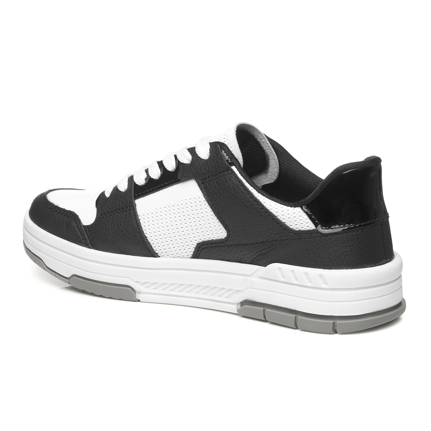 ZAPATILLA MUJER PEGADA CASUAL BRANCO/PRETO 212602-04 NEGRO 1135324 - 3