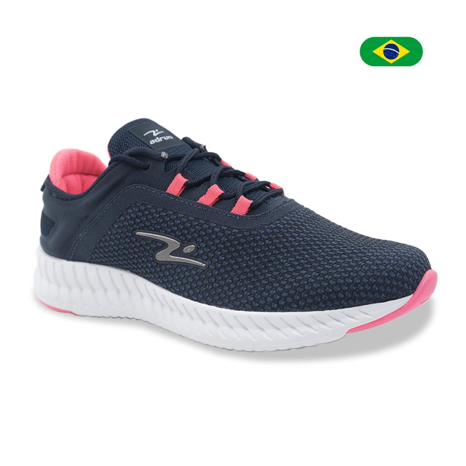 ZAPATILLA AD RUN MARINHO/ROSA CHOQUE 8805F - 1