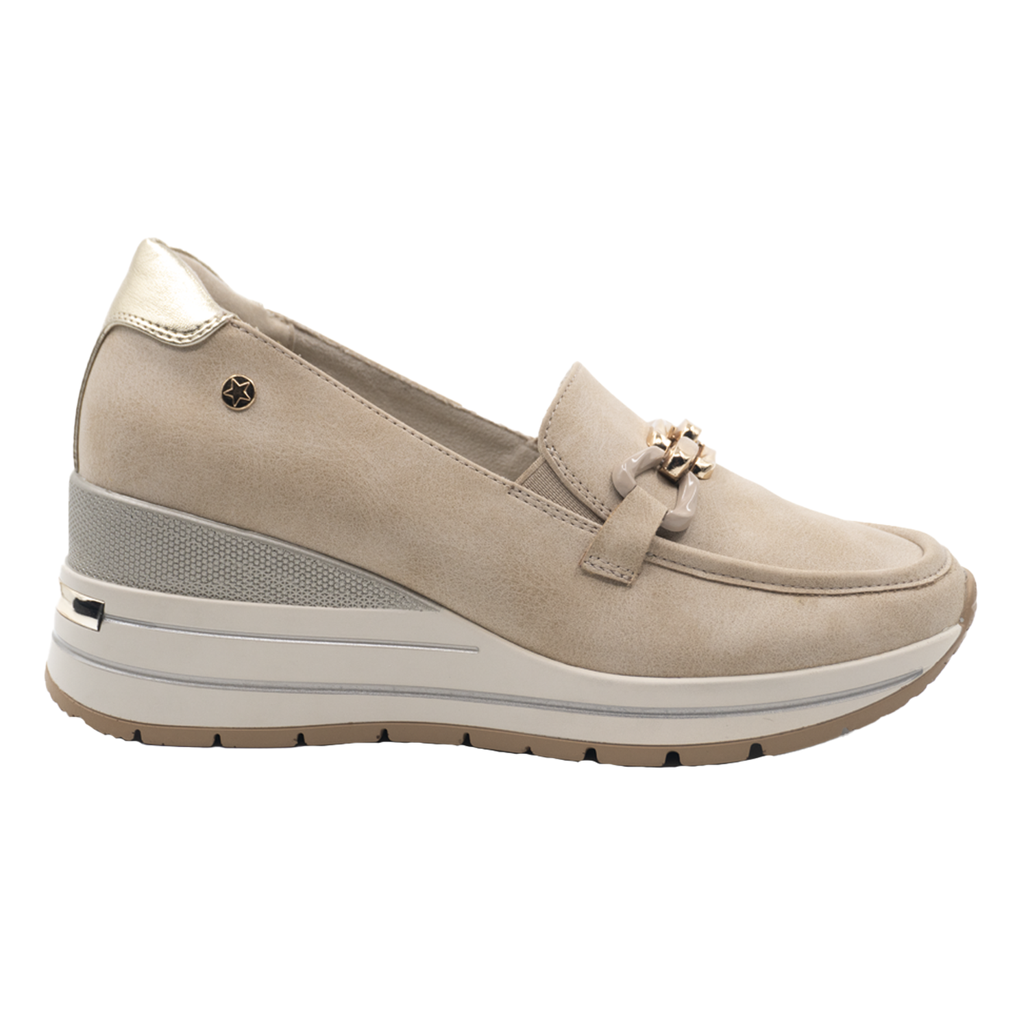 MOCASIN MUJER STHEF BEIGE 8274 BEIGE 1144106 - 2