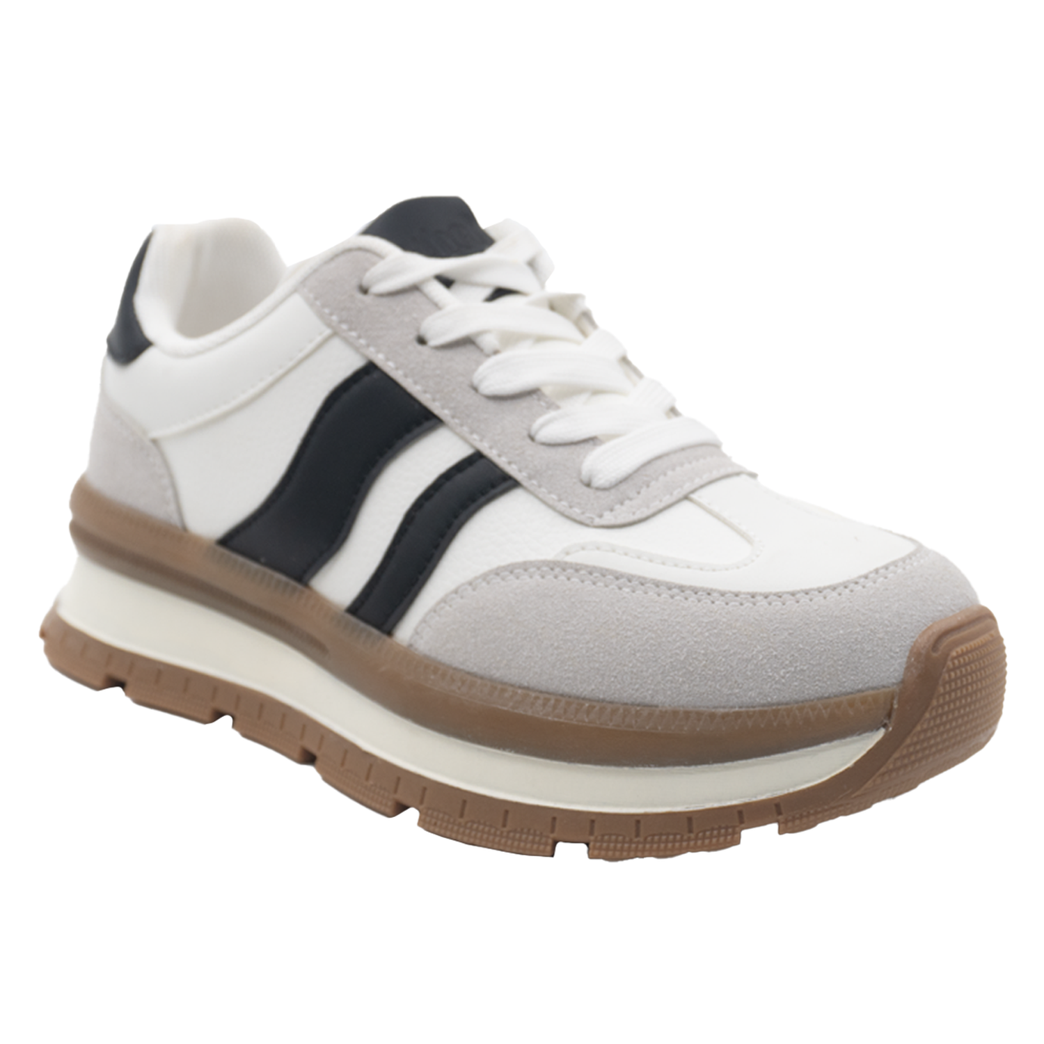 ZAPATILLA MUJER STHEF CASUAL BLANCO/NEGRO 8263 BLANCO 1144069 - 1