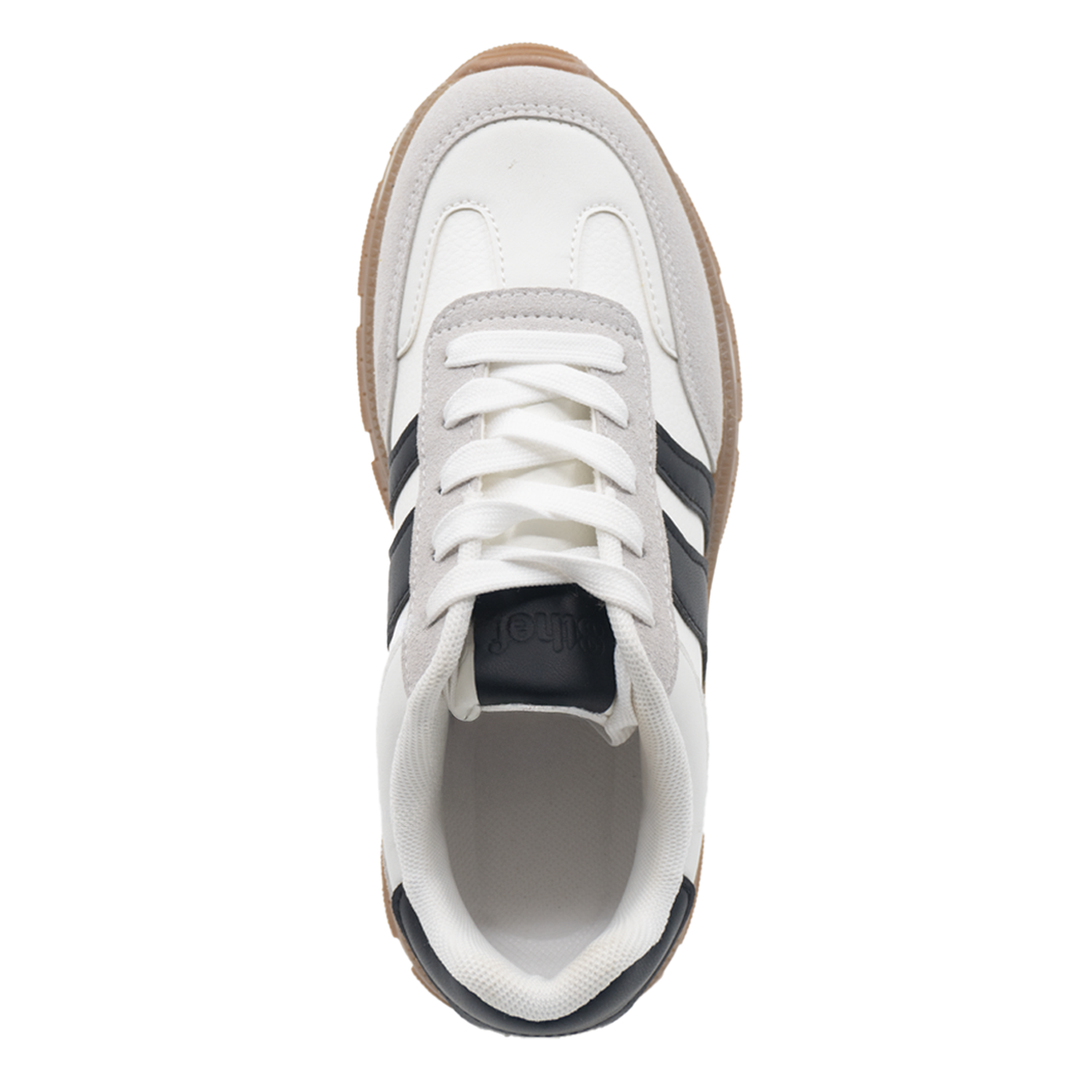 ZAPATILLA MUJER STHEF CASUAL BLANCO/NEGRO 8263 BLANCO 1144069 - 4