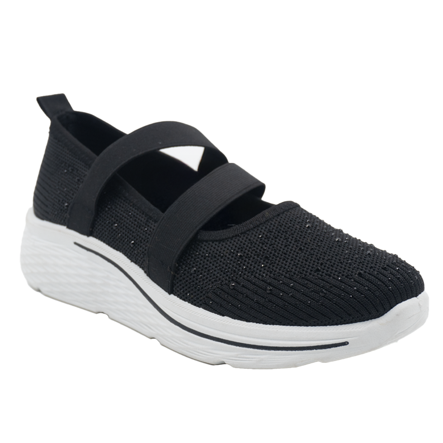 ZAPATILLA MUJER STHEF CASUAL NEGRO 8283 - 1