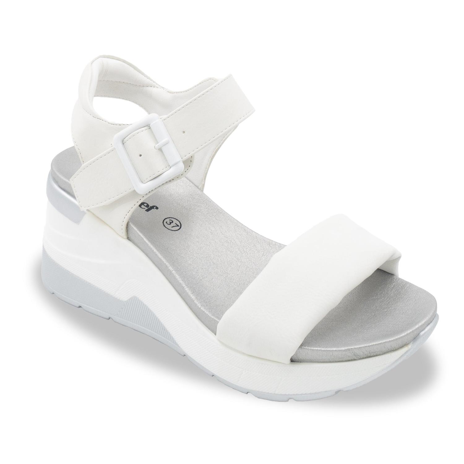 SANDALIA MUJER STHEF CASUAL BLANCO 7838 - 1