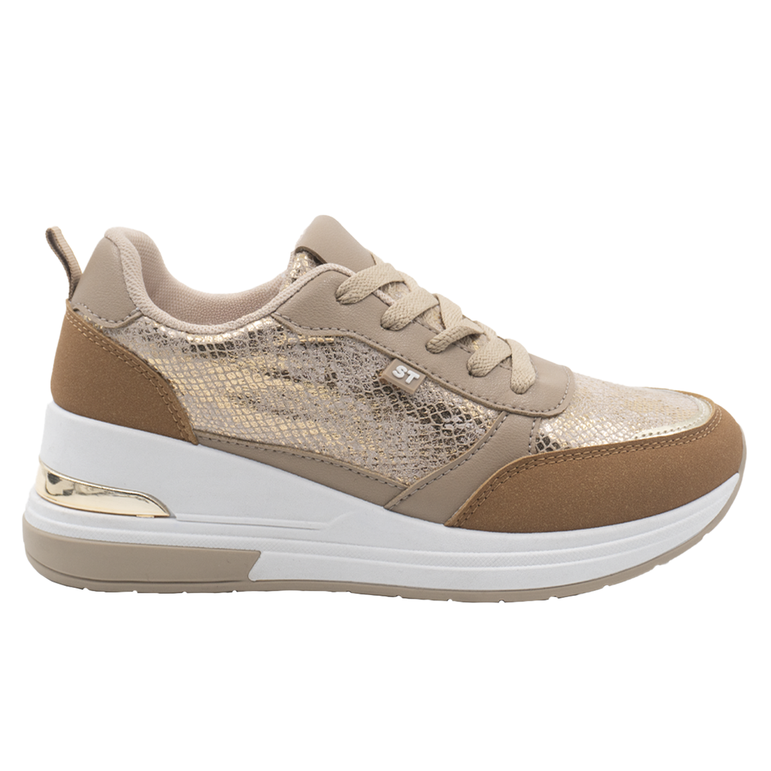 ZAPATILLA MUJER STHEF CASUAL BEIGE 8284 BEIGE 1144214 - 2
