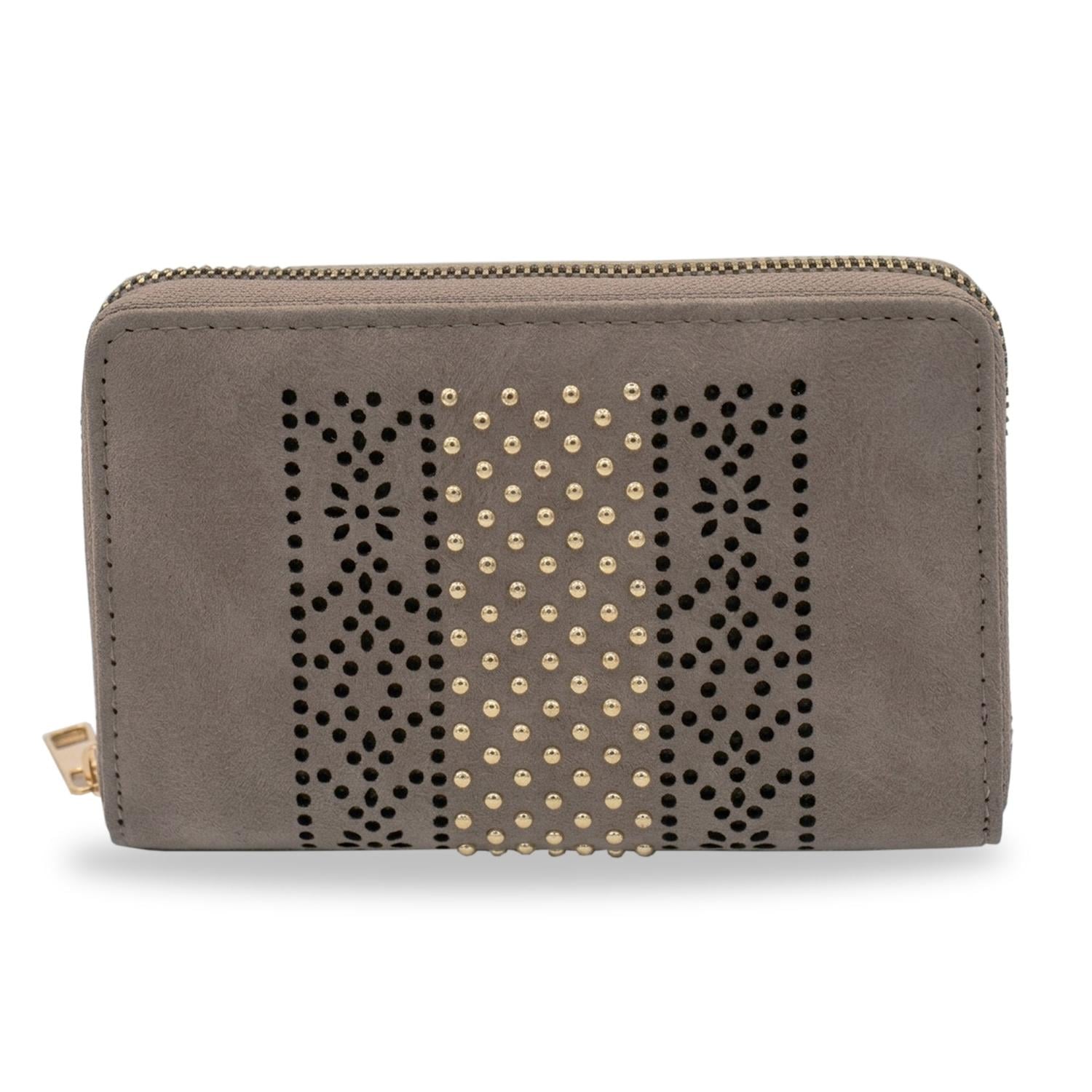 BILLETERA MUJER TAUPE STHEF 8090 - 1