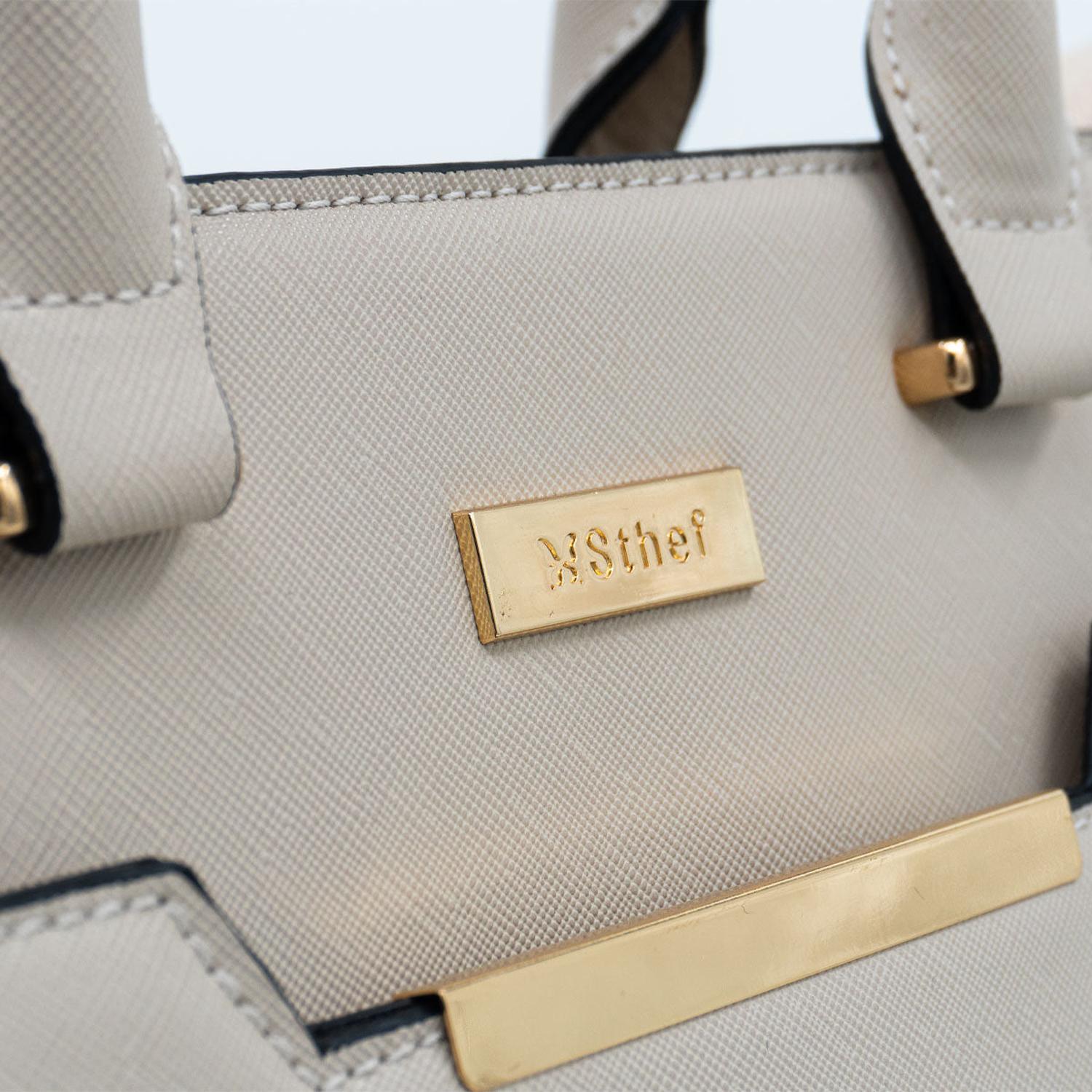 CARTERA CASUAL MUJER BEIGE STHEF 8338 - 5