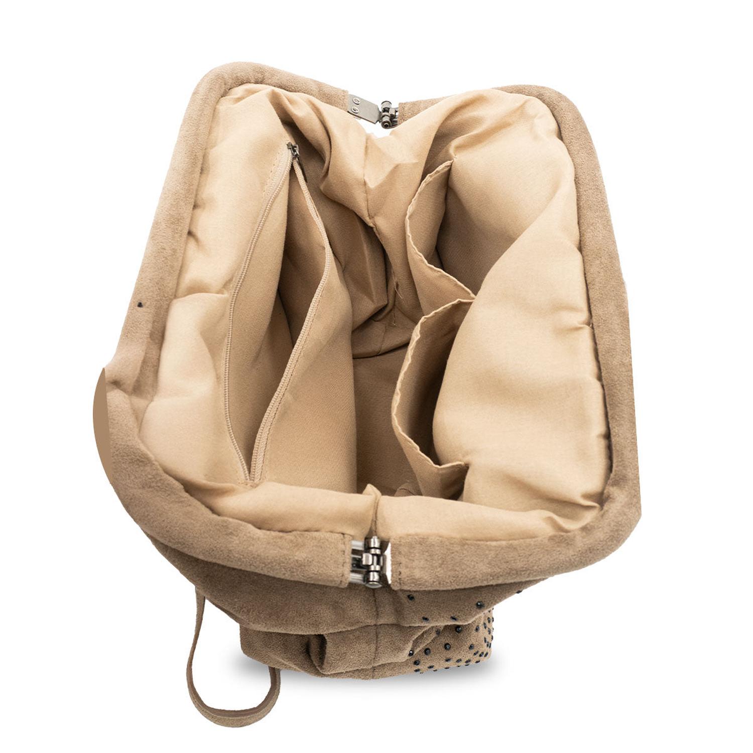 CARTERA MUJER TAUPE STHEF 8244 - 4
