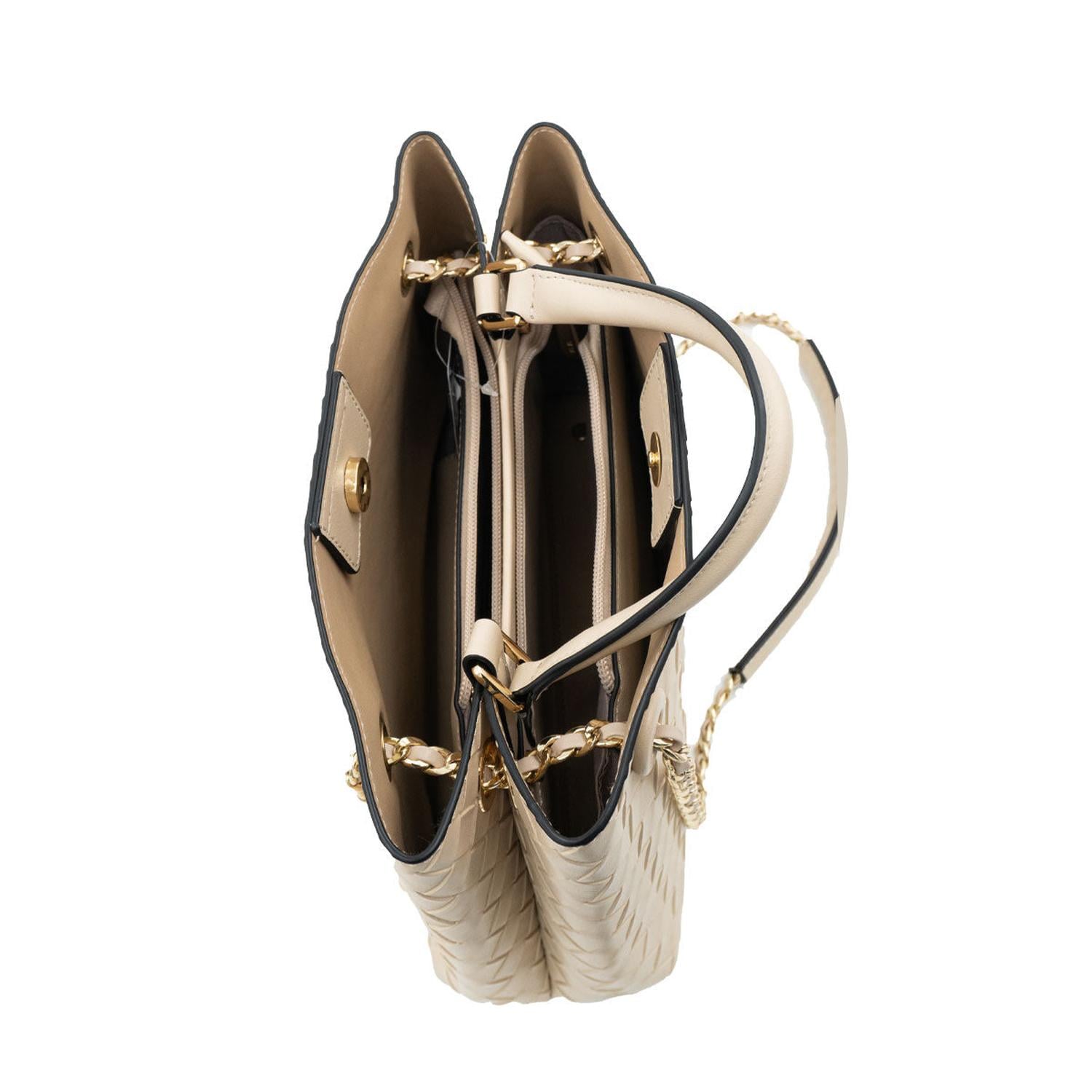 CARTERA CASUAL MUJER BEIGE STHEF 8334 - 5