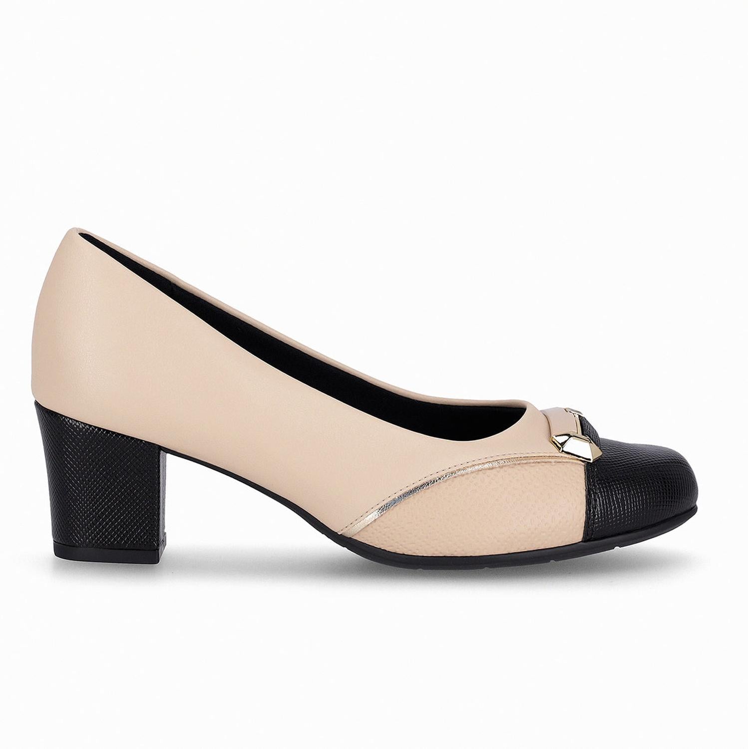 ZAPATO JOANETE MUJER PICCADILLY BRULE/OURO/PRETO 11019800000001 NARANJA 1150175 - 2