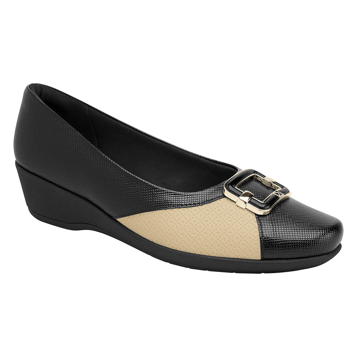 ZAPATO MUJER PICCADILLY CASUAL PRETO/BRULE 14324800000001 NEGRO 1150197 - 1